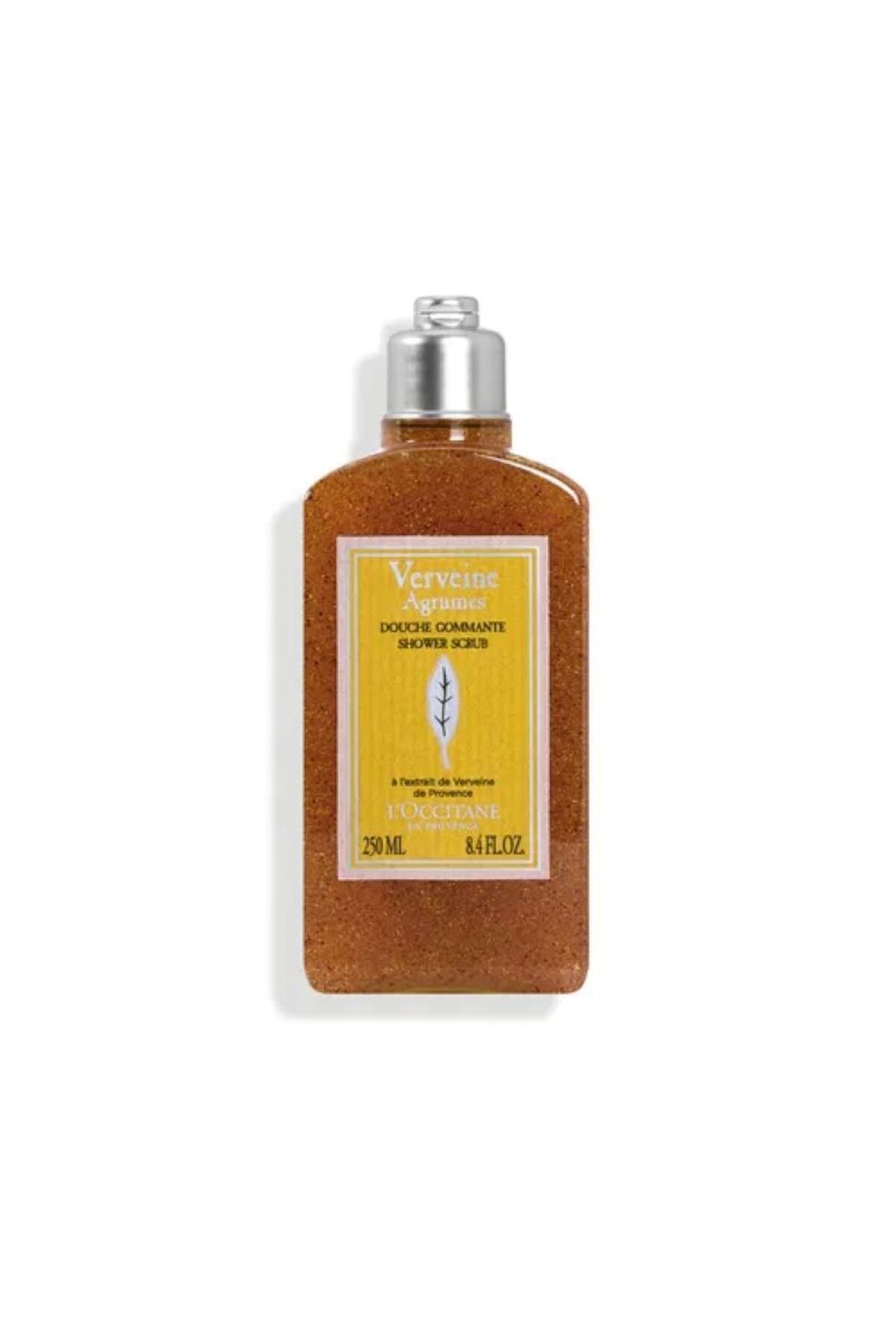 L'Occitane Mine Çiçeği Turunç Duş Scrubı Citrus Verbena Exfoliating Shower Gel canlandırıcı bir koku 250 ML