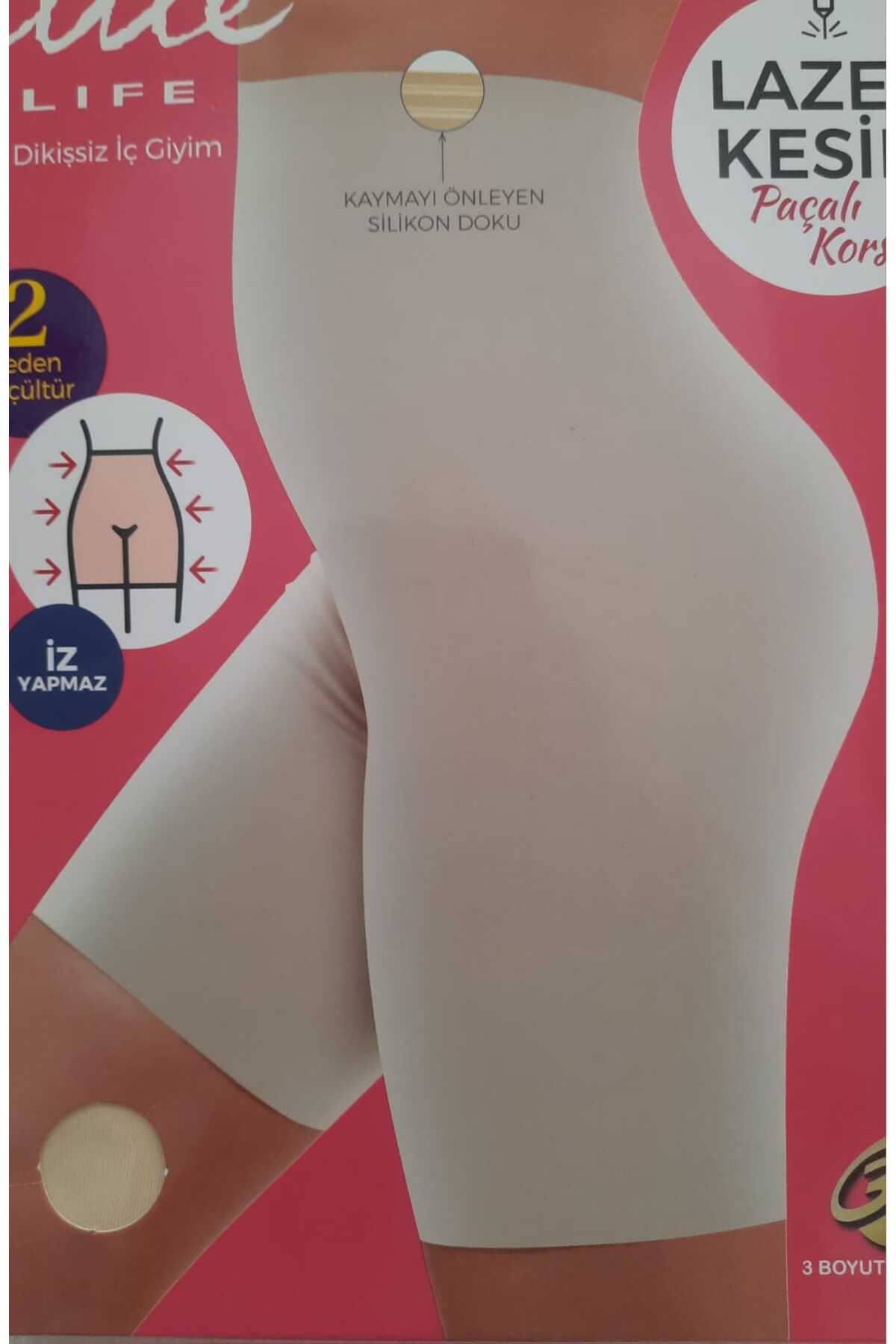 Elite Life DİKİŞSİZ LAZER KESİM PAÇALI KORSE