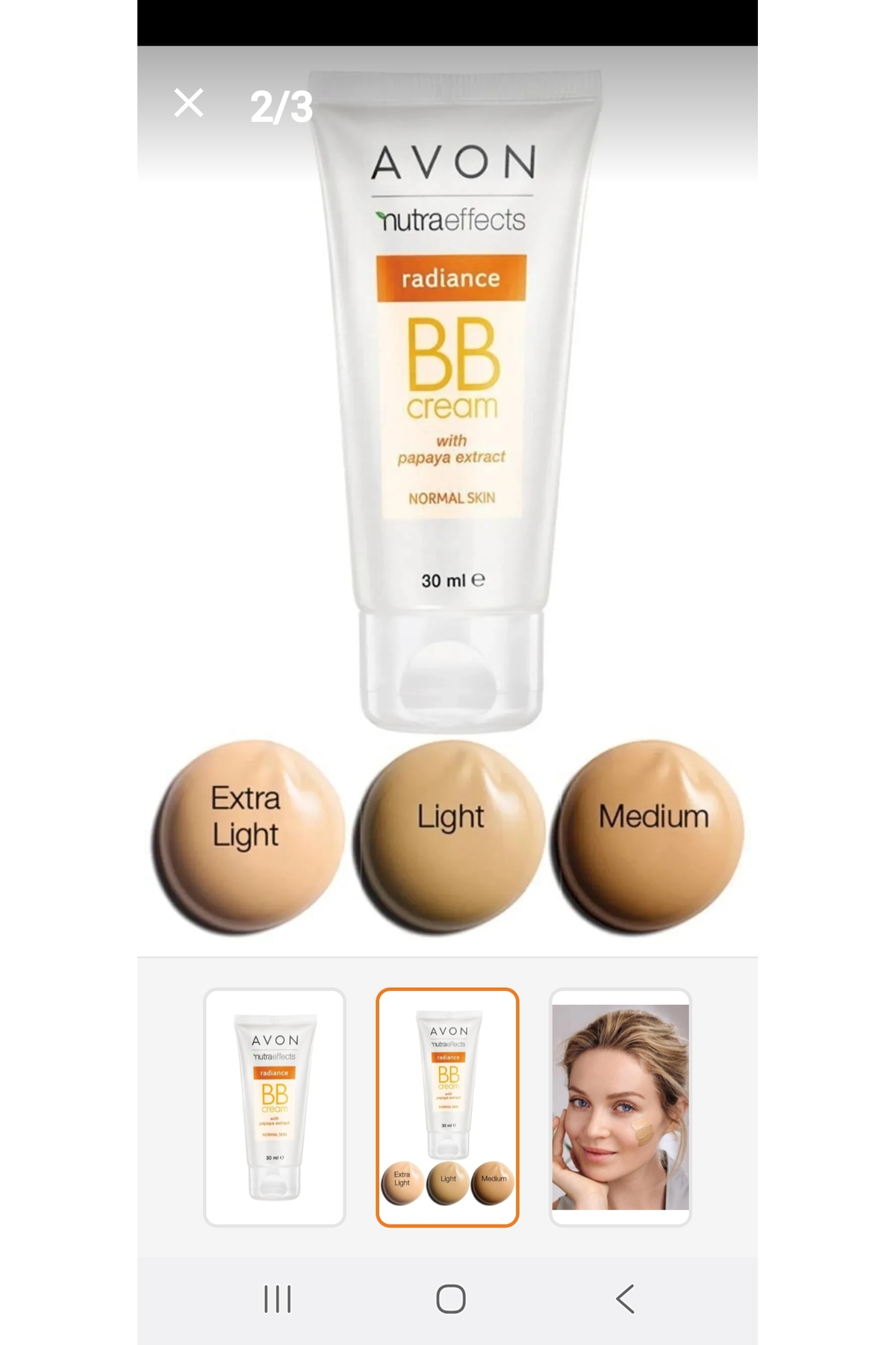 AVON BB CREAM LIGT FONTEDEN 15 SPF-İSTEDİGİNİZ RENK GI SECEBILIRSINIZ