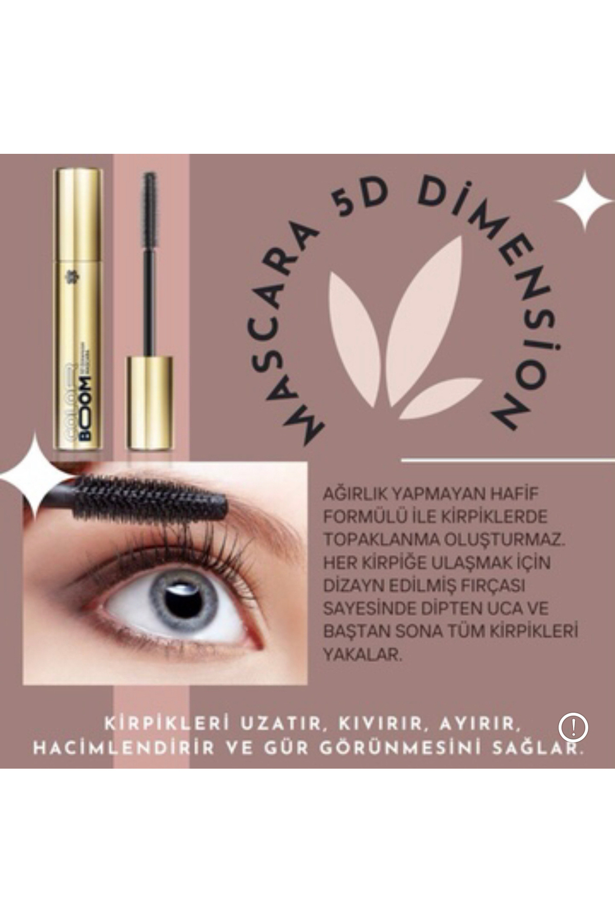 SIBERIAN WELNESS Sıberian Wellness Mascara 5d Dimension (01 Extreme Black)
