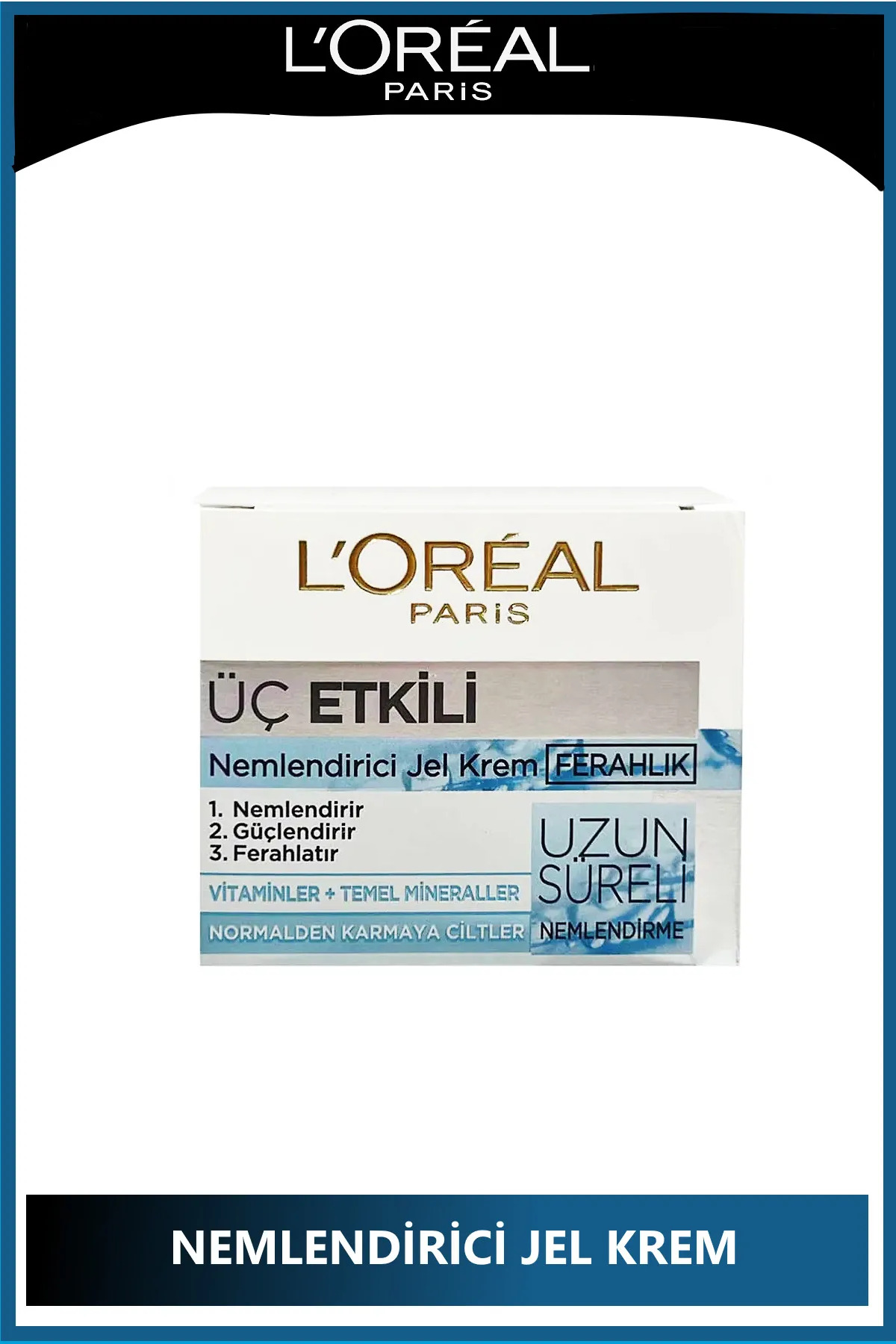 L'Oreal Paris 3 Etkili Nemlendirici Jel Krem 50 ml
