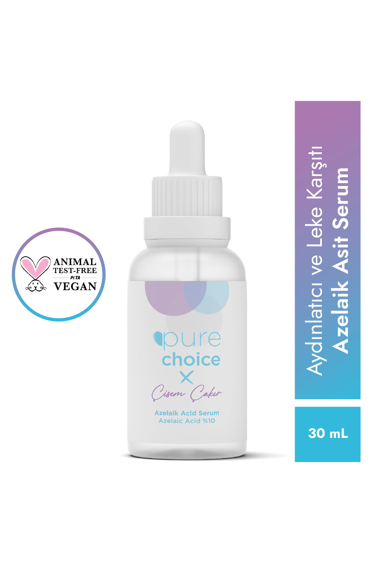 Pure Choice X Çisem Çakır Azelaik Asit Serum 30 ML (Azelaik Asit %10)