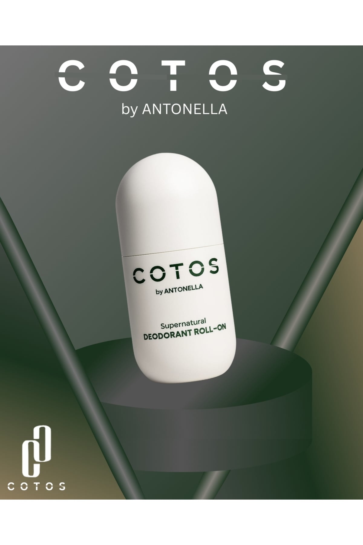 COTOS Mineral Salt Doğal Roll-On Deodorant – Alüminyum ve Paraben İçermez
