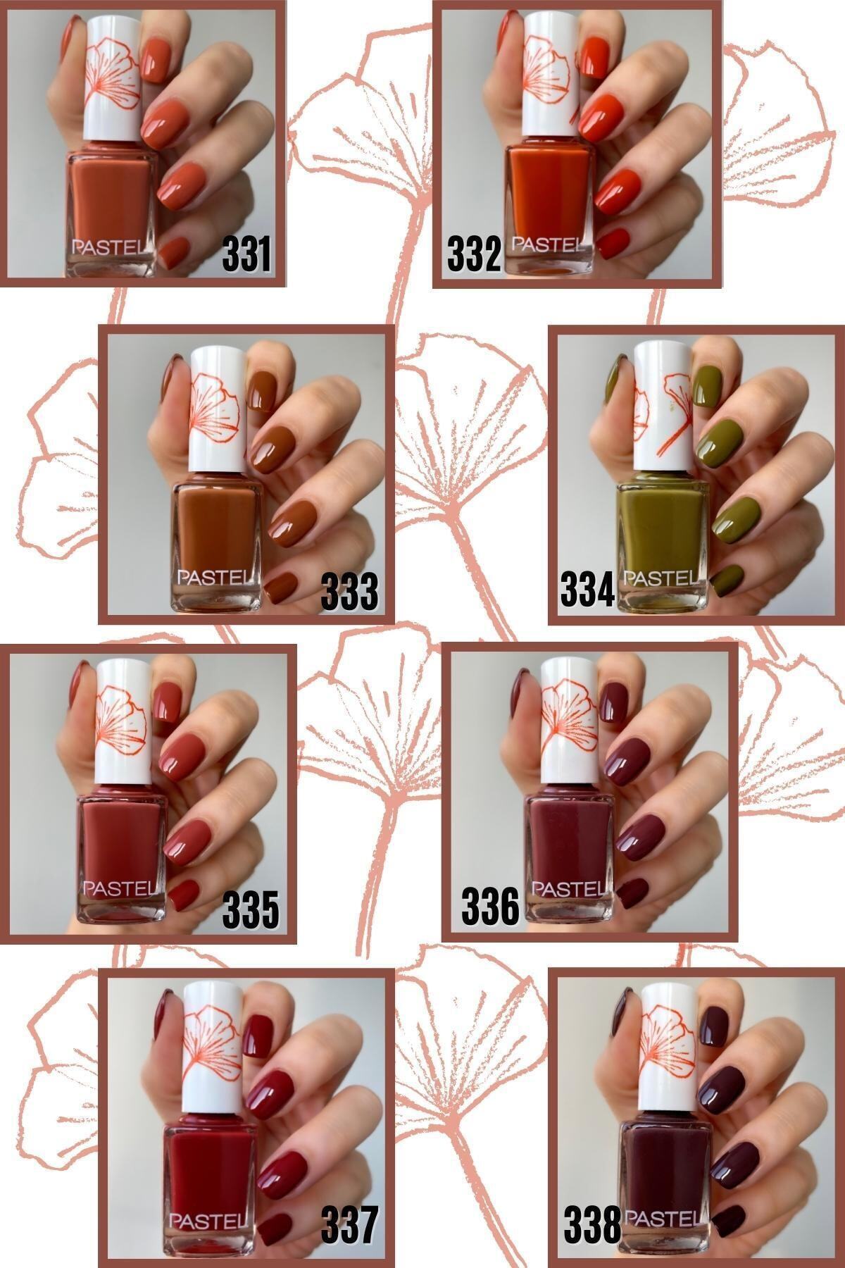 Pastel Trend Kış Oje Serisi 8'li Set 331-332-333-334-335-336-337-338