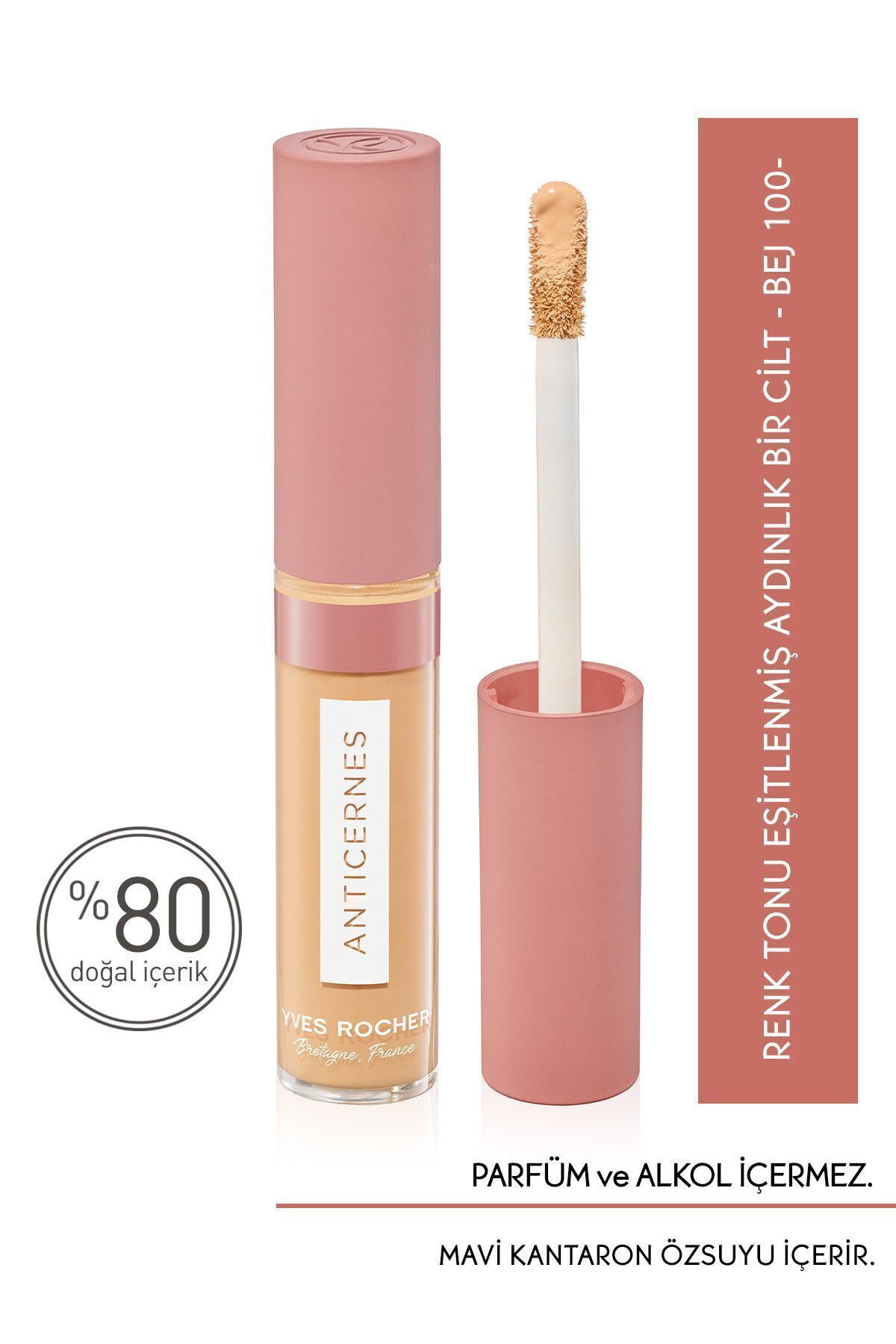 Yves Rocher Aydınlık Görünüm Veren Kusursuz Likit Kapatıcı-7 Ml-bej 100