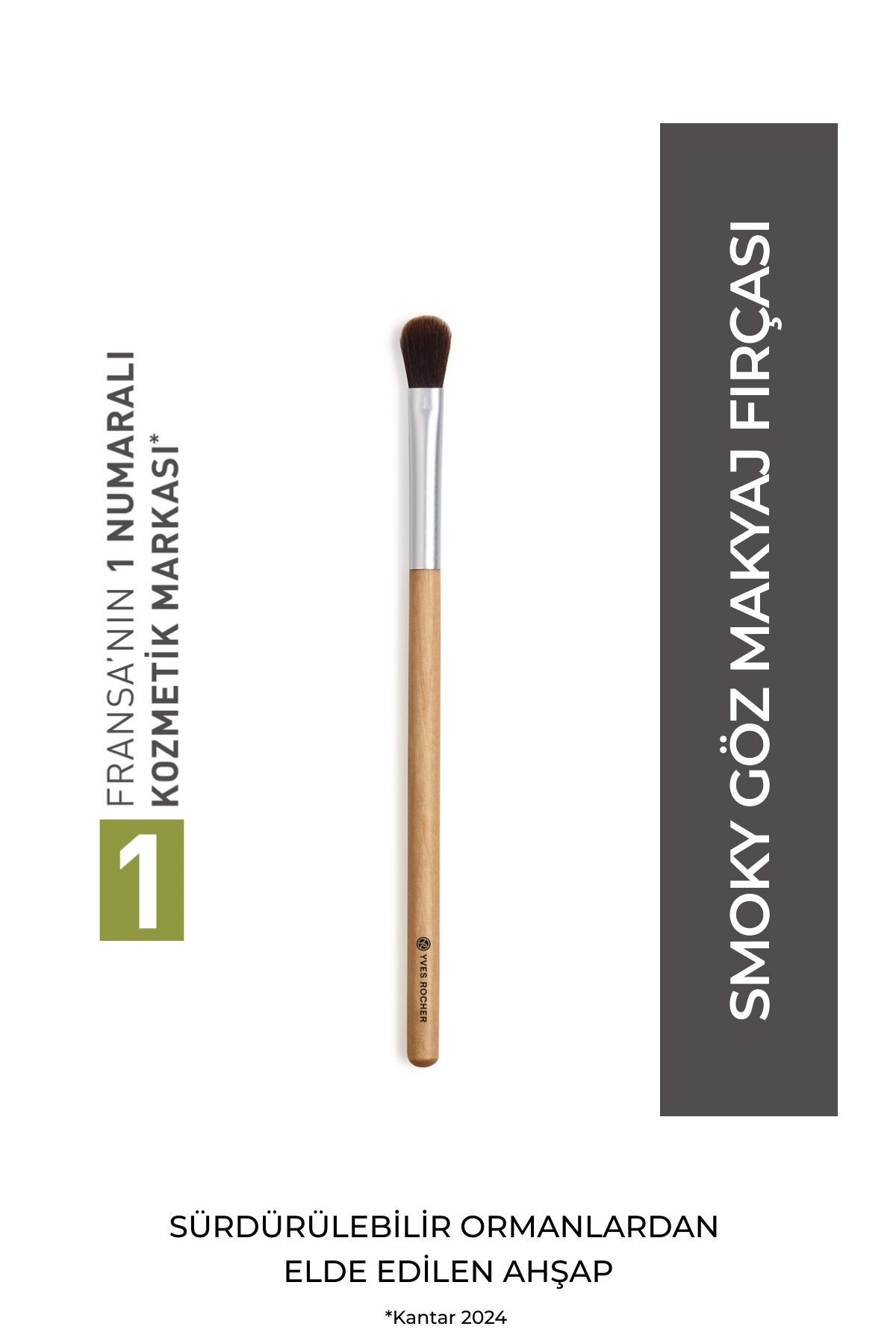 Yves Rocher Smoky Göz Makyaj Fırçası-3645