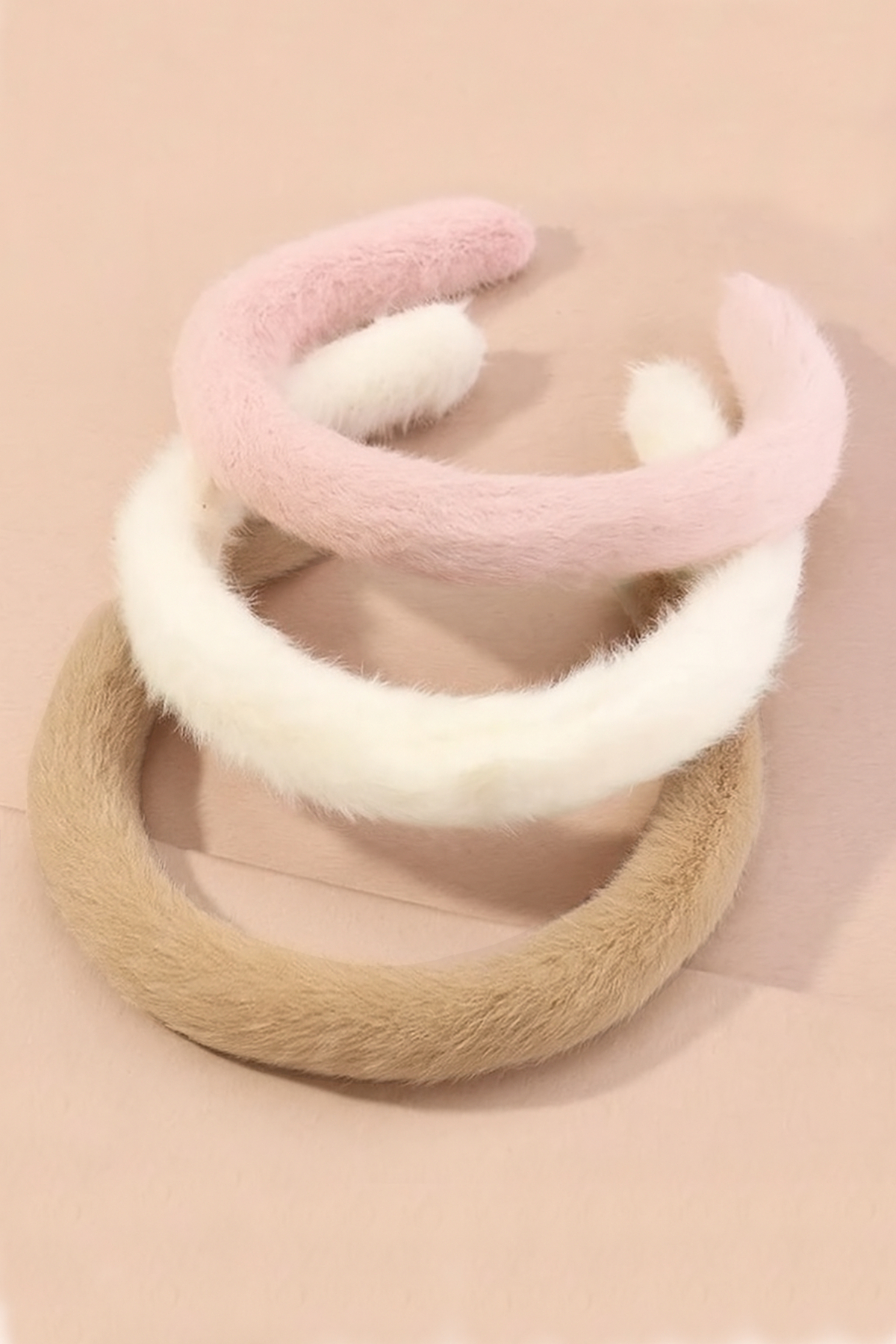 C&E Design Kadın 3'lü Peluş Taç Seti
