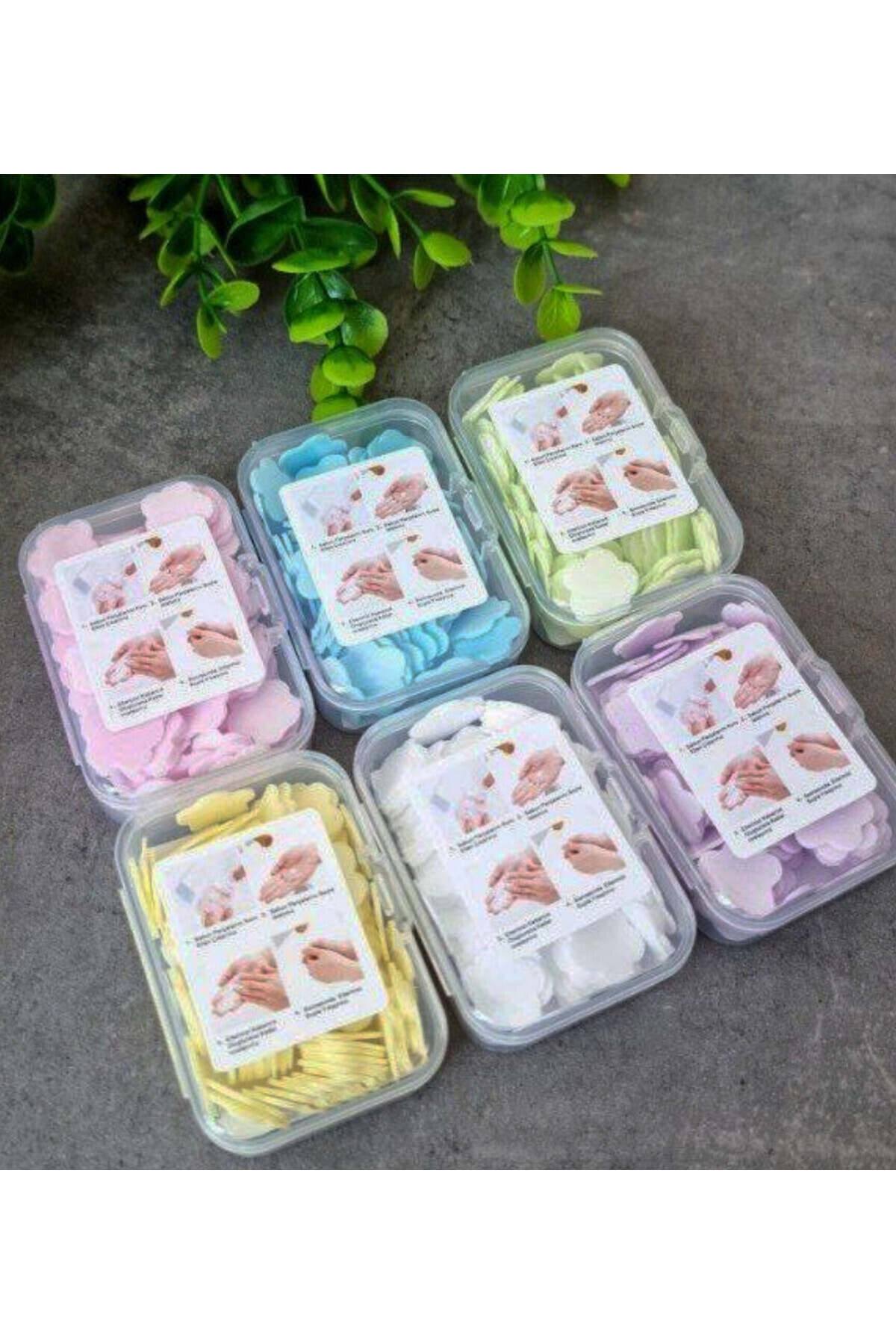 Seram Collection 1 kutu Sihirli Sabun Kokulu,çiçek Model 100 adet