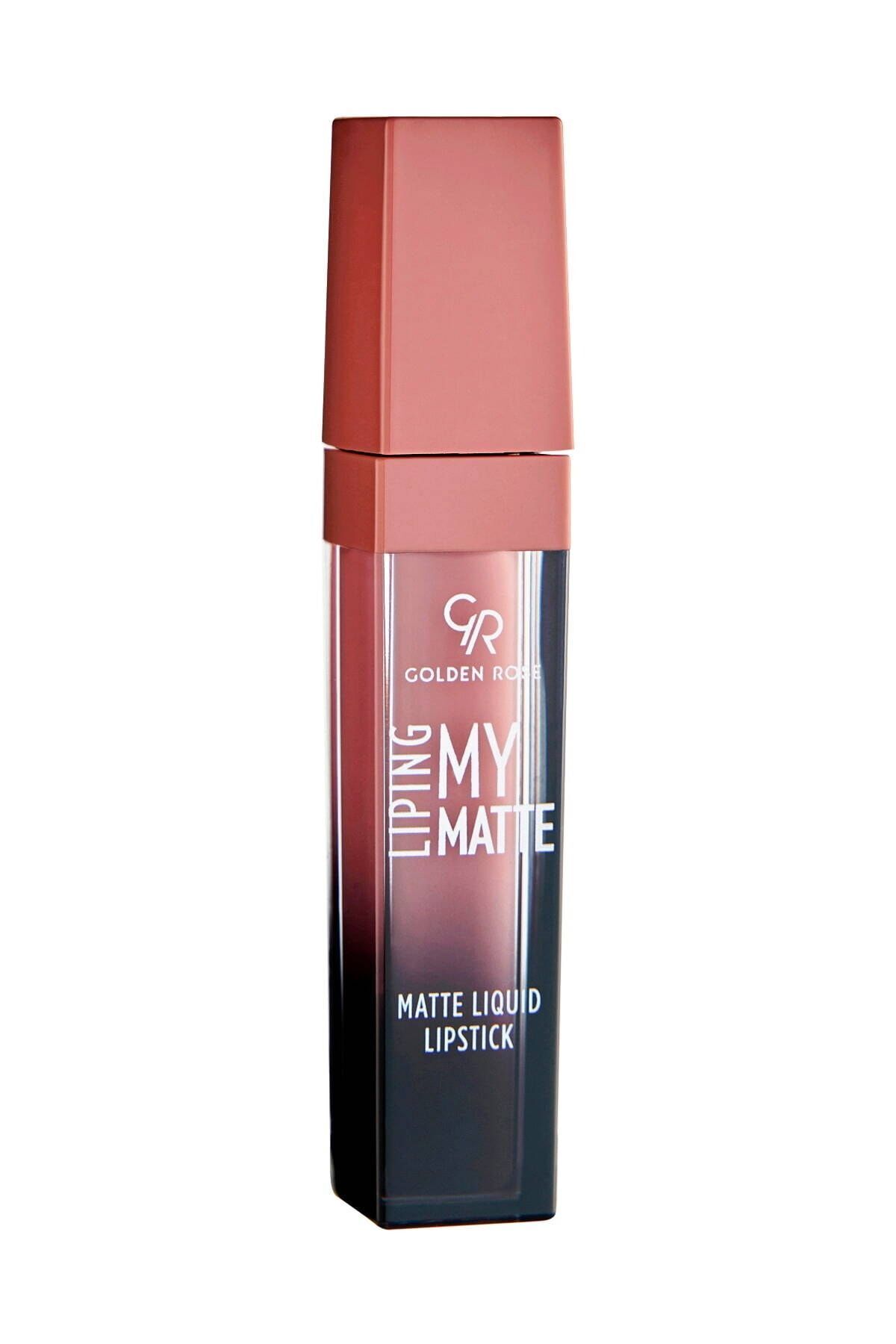 Golden Rose Liping My Matte Likit Ruj No: 10 - Suya Dayanıklı Ultra Mat Ruj
