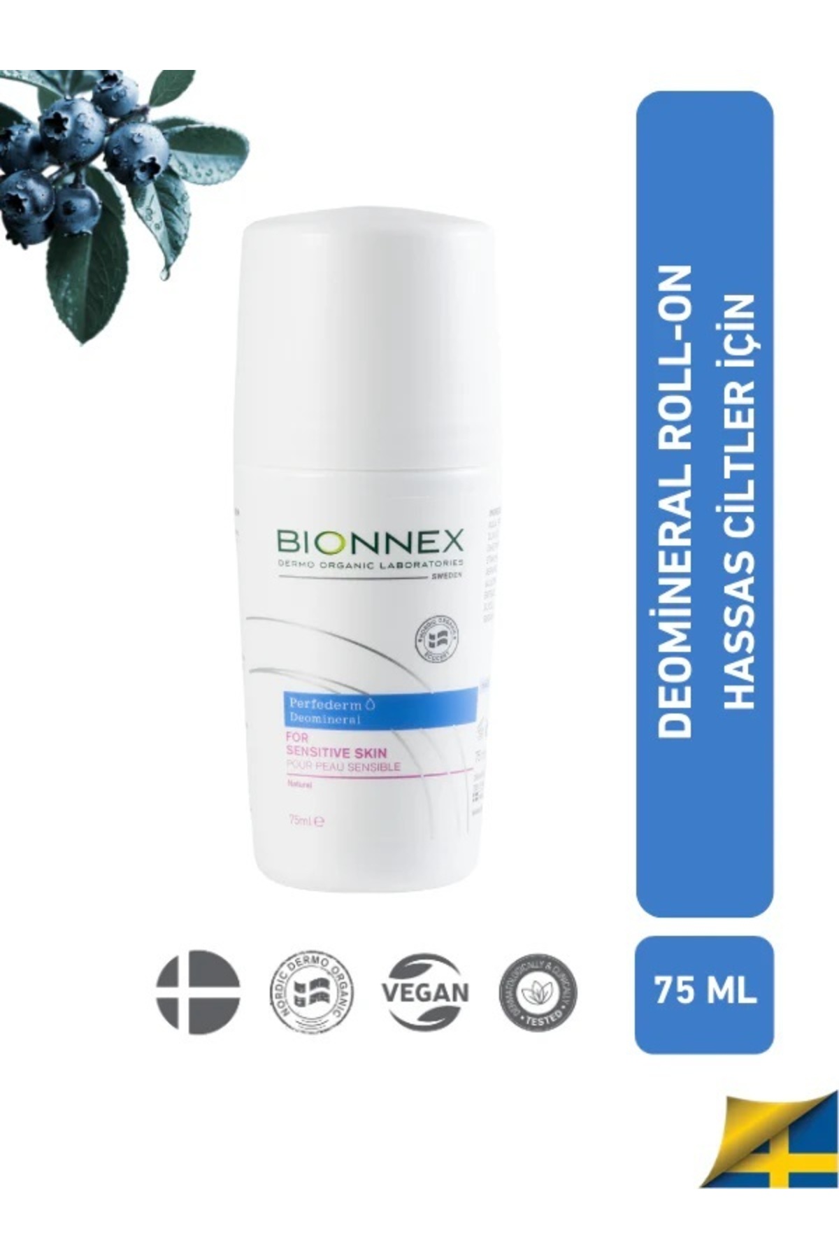Bionnex Perfederm - Hassas Ciltler İçin Roll-On, 75 ml