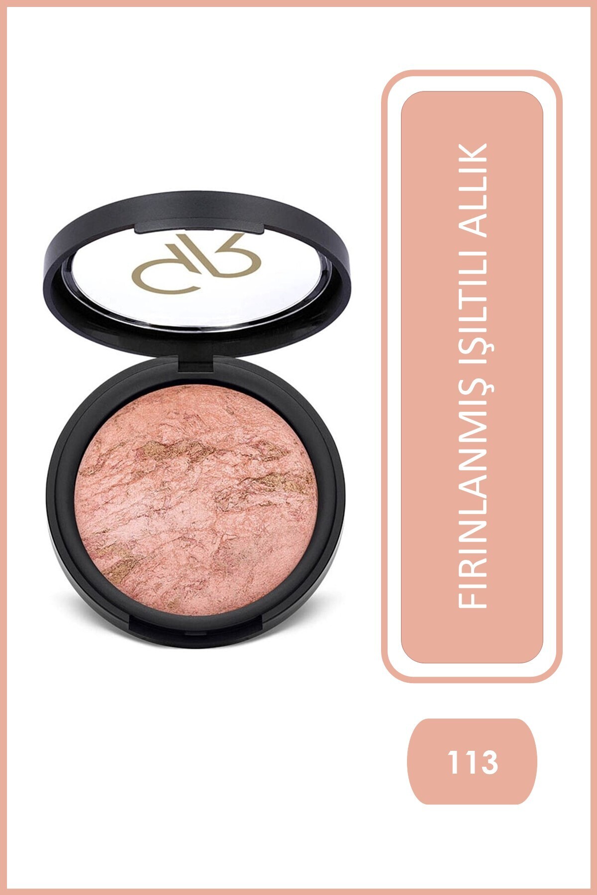 Golden Rose Baked Stardust No: 113 - Sedefli ve Işıltılı Fırınlanmış Allık