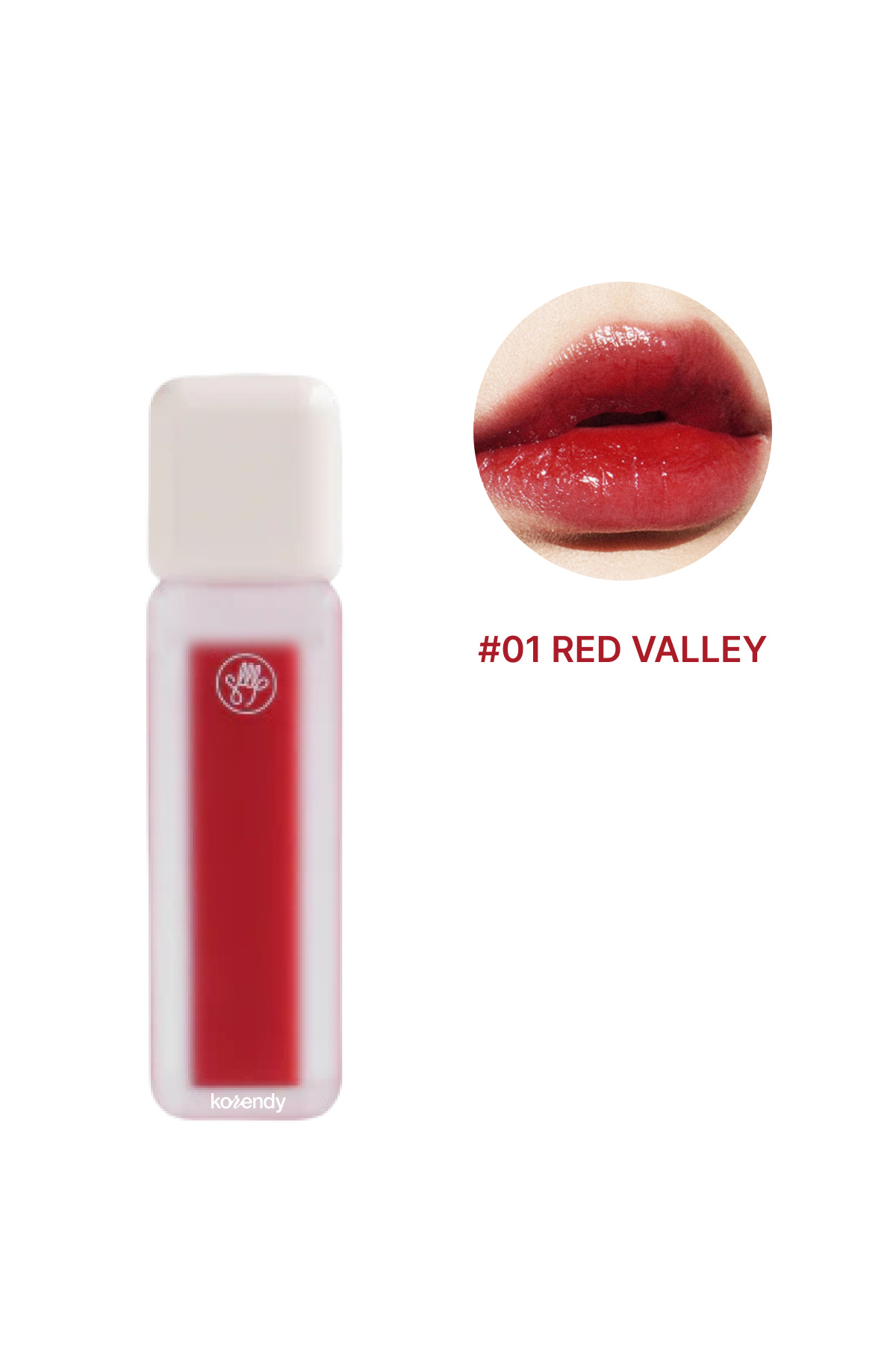 Son & Park Water Glow Tint - Parlak Dokulu Canlı Renkli Uzun Süre Kalıcı Su Bazlı Tint 4.4g #01 RED VALLEY