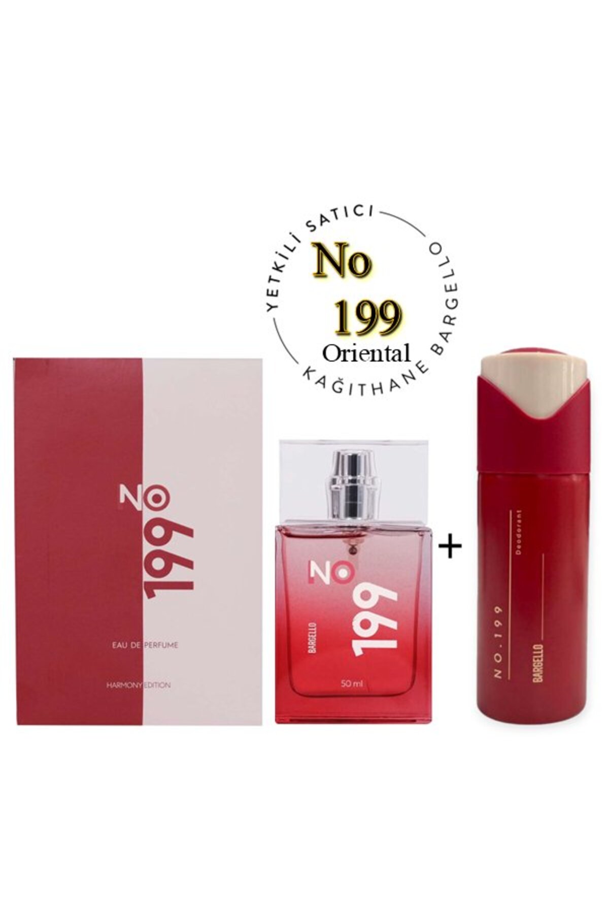 Bargello No:199 + No : 199 Deodorant Unisex Edp 50 ml Oriental - Mnmsno199deo