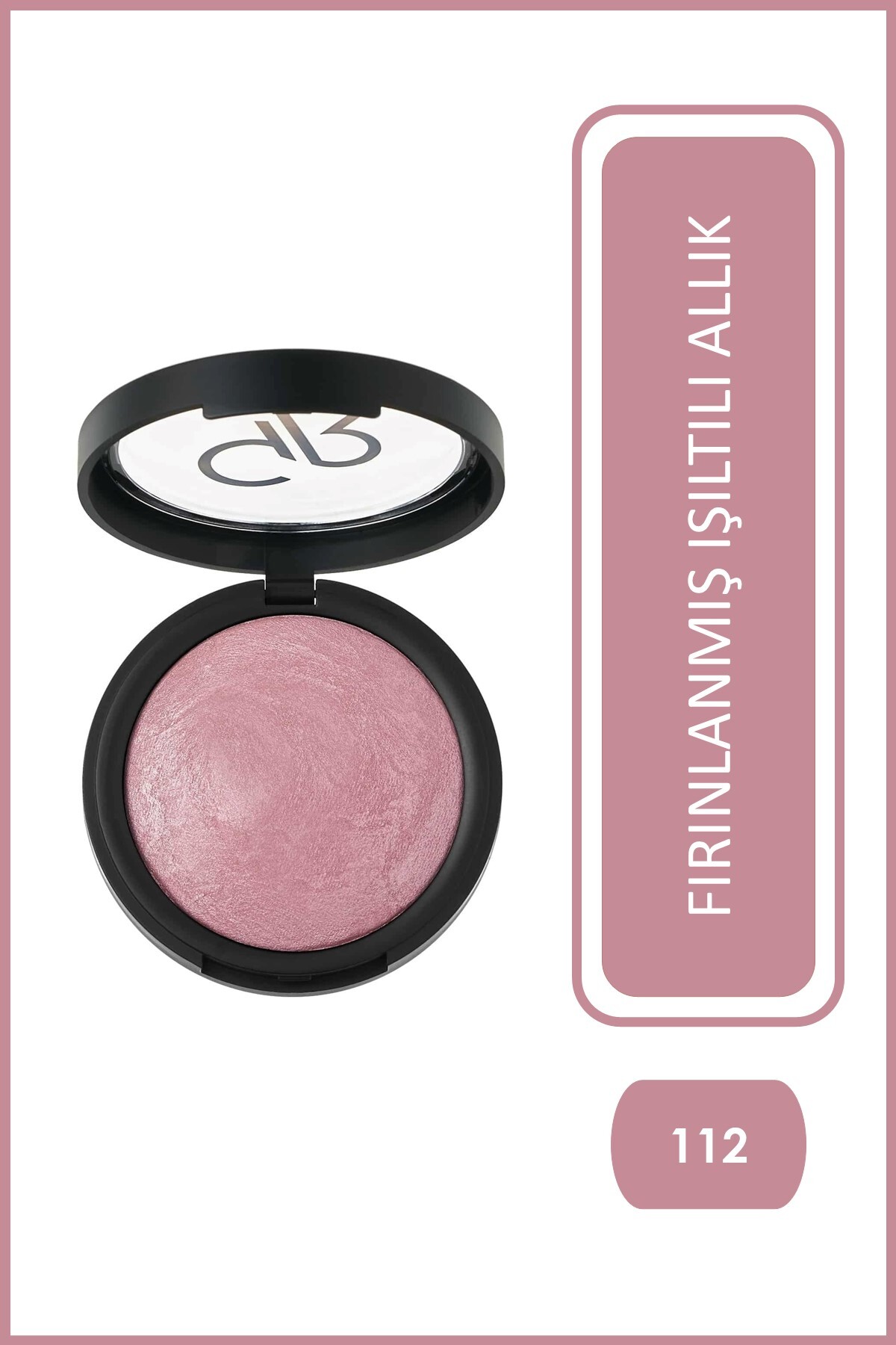 Golden Rose Baked Stardust No: 112 - Sedefli ve Işıltılı Fırınlanmış Allık