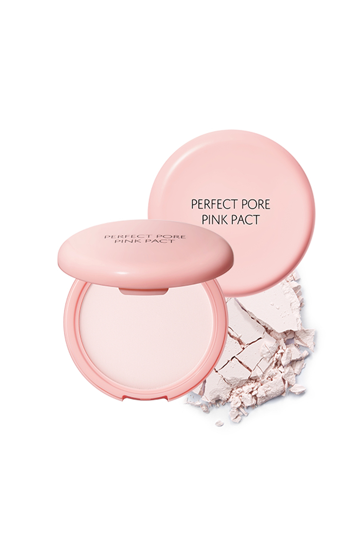 THE SAEM Gözenek Görünümünü Kapatan Pembe Transparan Pudra - Saemmul Perfect Pore Pink Pact - Pembe