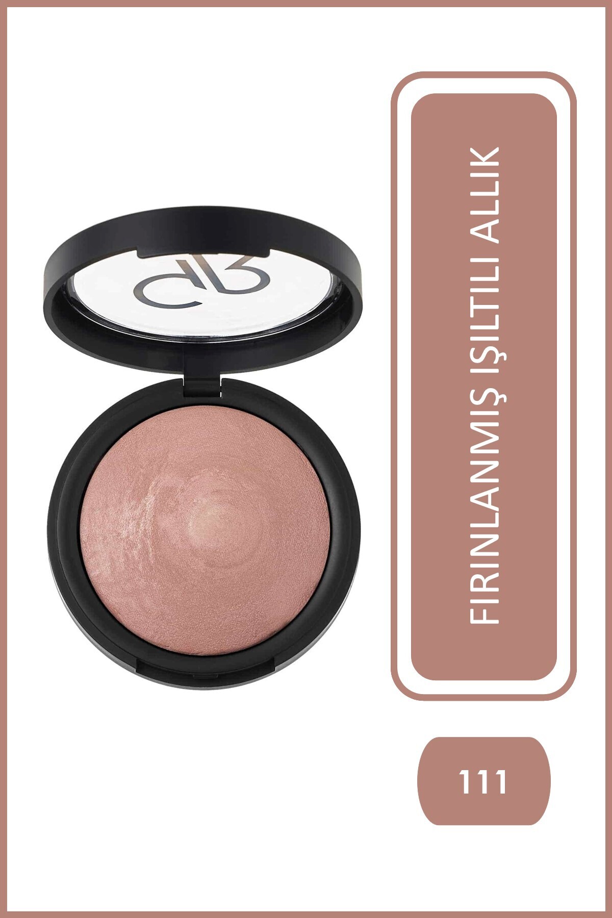 Golden Rose Baked Stardust No: 111 - Sedefli ve Işıltılı Fırınlanmış Allık