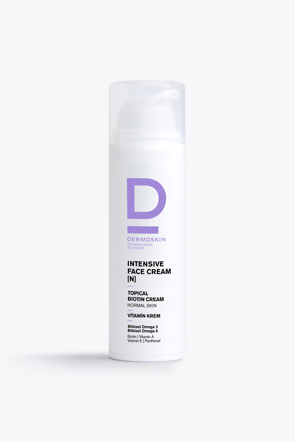 Dermoskin Intensive Face Topicalbiotin Cream(N) | Normal Ciltler İçin Nemlendirici Yoğun Bakım Kremi | 50 ml