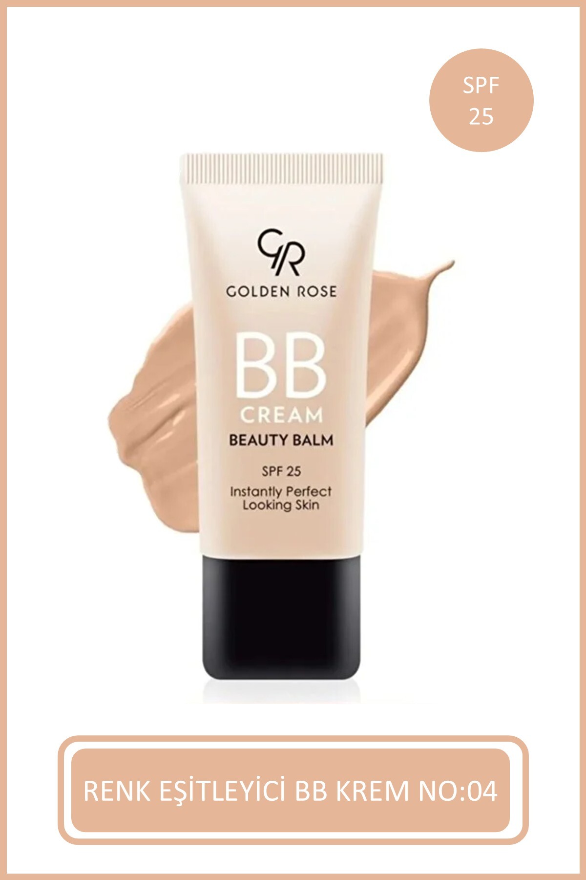 Golden Rose BB Cream Beauty Balm No: 04 Medium - SPF 25 Güneş Korumalı BB Krem
