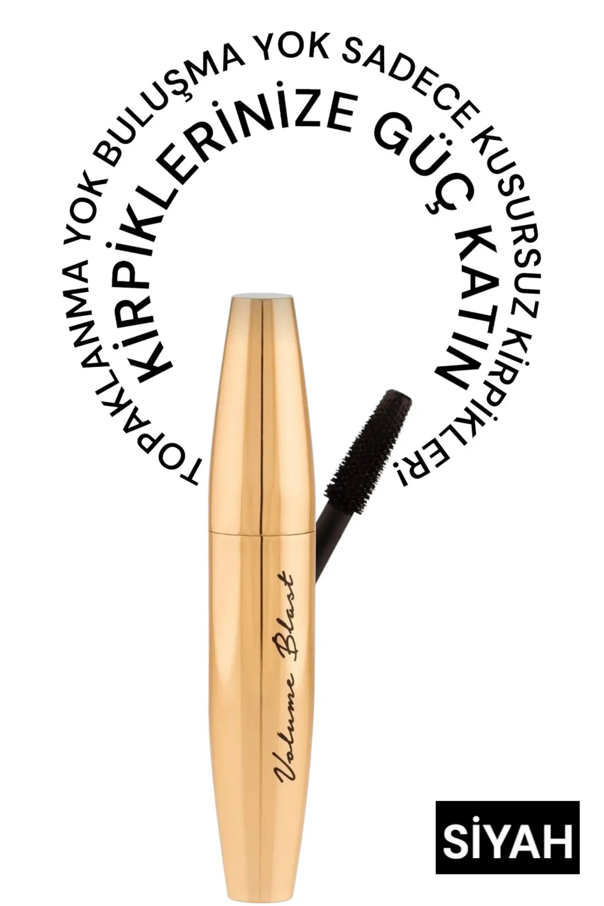 Cashmere Gold Volume Blast Maskara Black 14 Ml