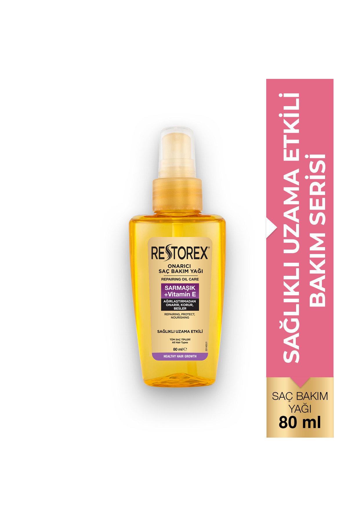 Restorex Speed Strong Onarıcı Bakım Saç Bakım Yağı 100 Ml - Sarmaşık Özlü, Sağlıklı Uzama, Dökülme Karşıtı
