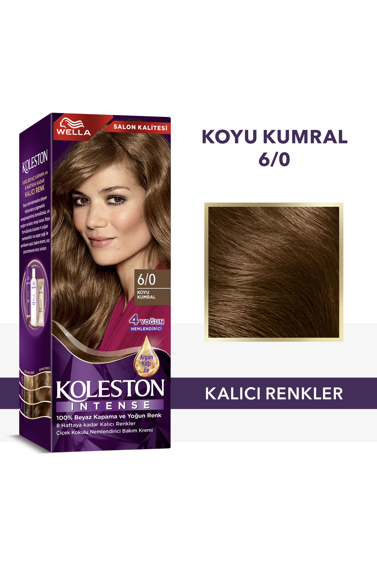 Wella Koleston Intense 6/0 Koyu Kumral Saç Boyası