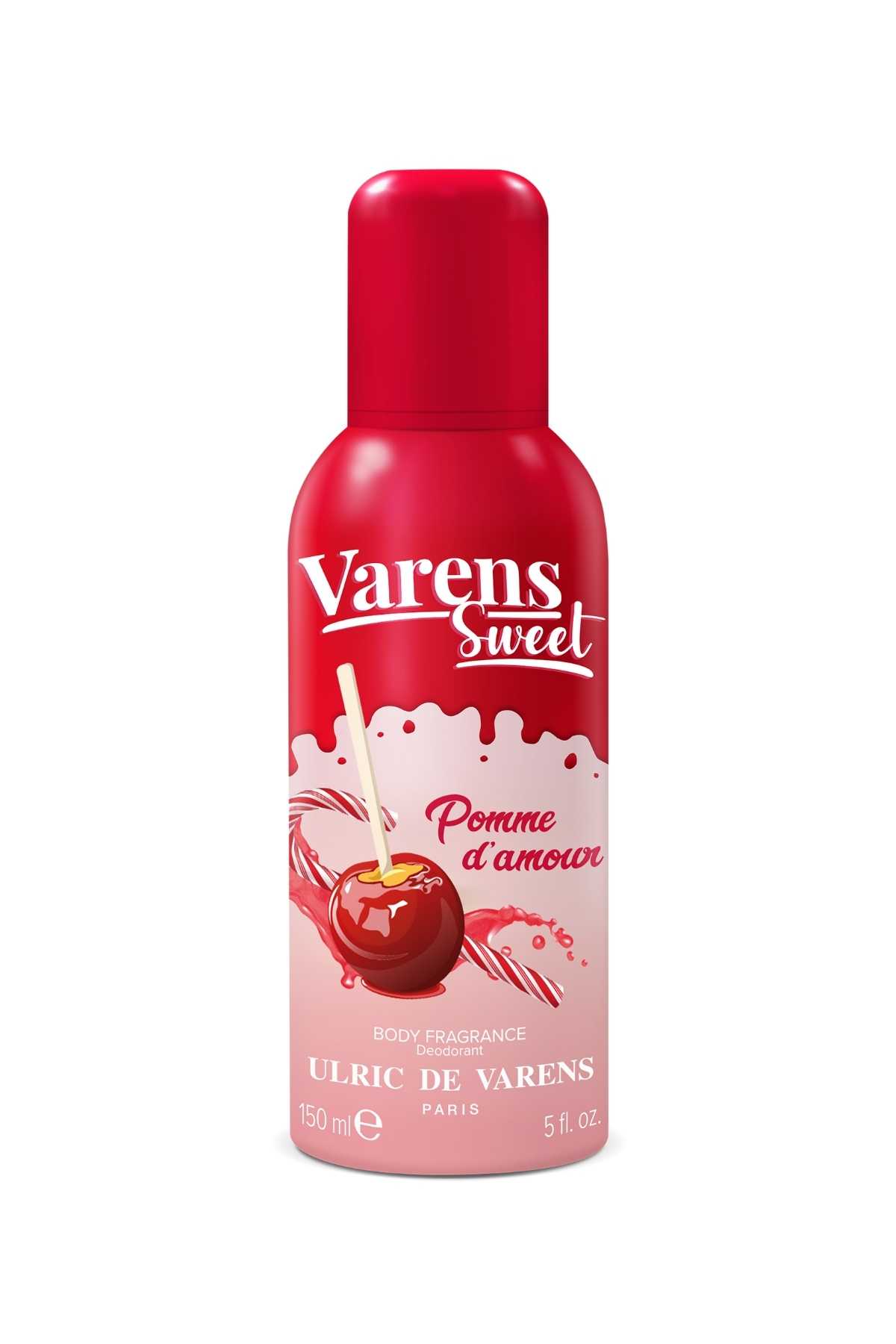 Ulric De Varens Varens Sweet Pomme d’Amour İştahlandırıcı Meyvemsi Şekerli Kadın Body Fragrance Deodorant 150 ML