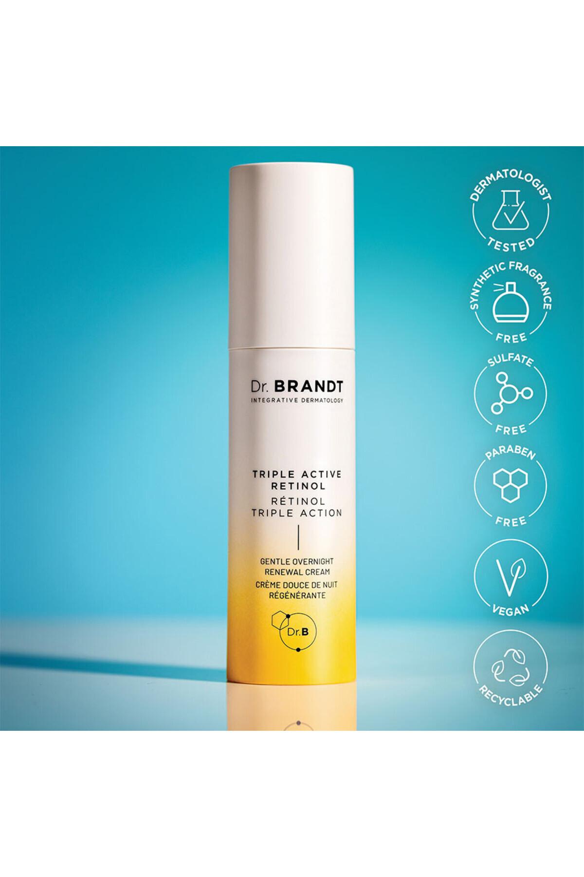 Dr. Brandt Aktif Retinol İçeriği İle Kırışıklıkları Azaltan ve Nemlendirici Dolgunlaştırıcı Yüz Güneş Kremi