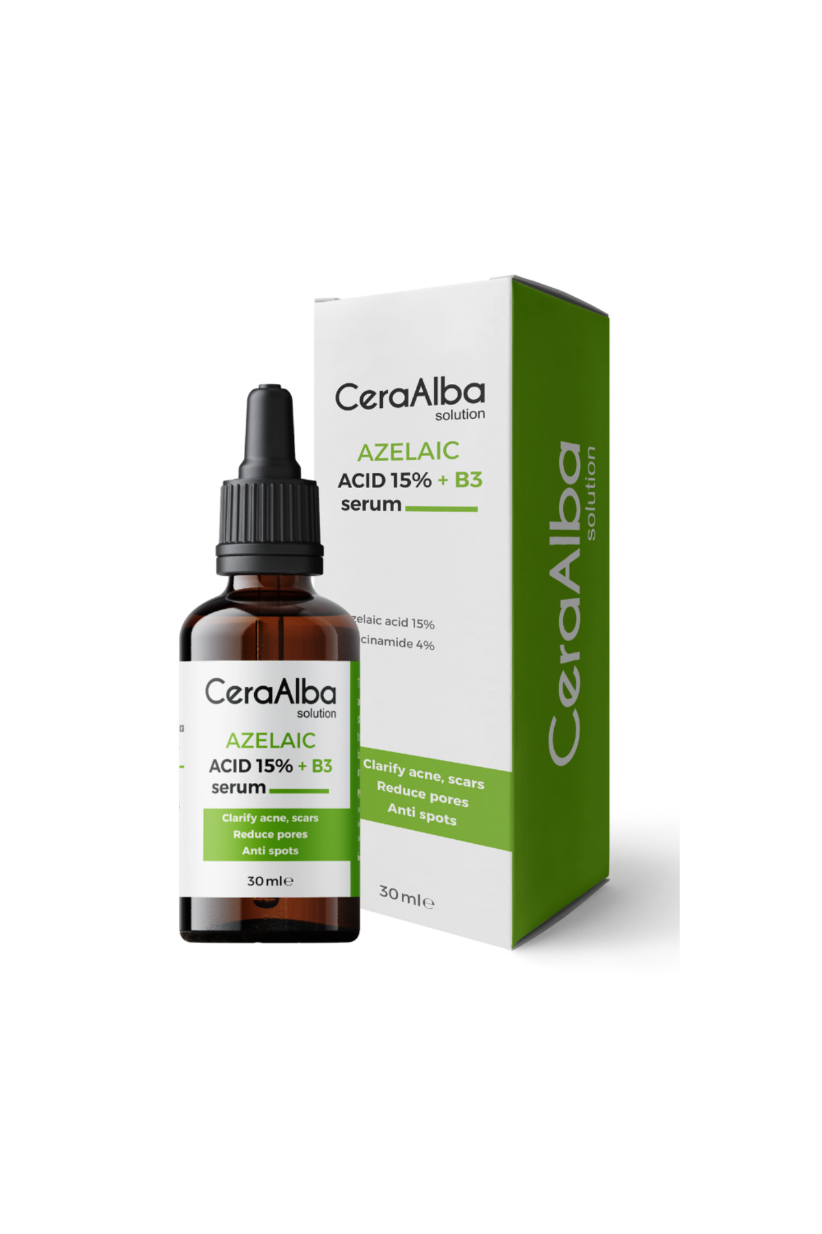 Cera Alba Azelaik Asit & B3 Vitamin Serumu