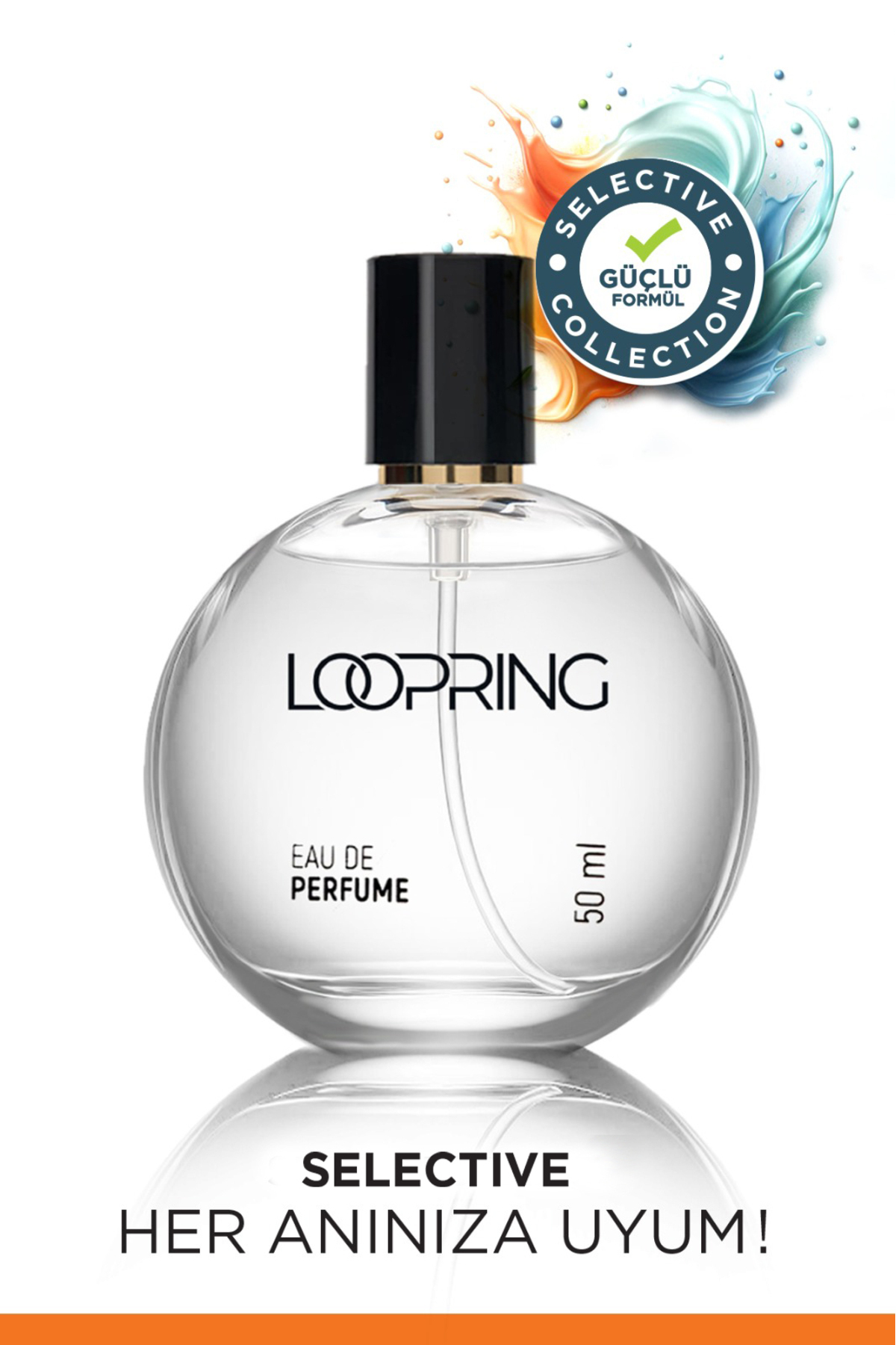 Loopring Perfume 802 Fortune EDP Kadın Parfüm 50 ML Premium Odunsu Meyvemsi