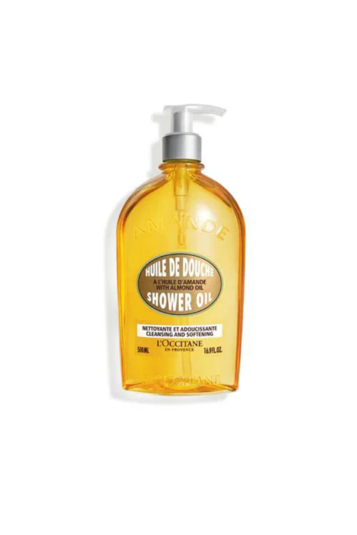 L'Occitane Almond Shower Oil - Badem Duş Yağı, Besleyici & Yumuşaklık Veren Formül, Shower Oil, Kapaklı Şişe