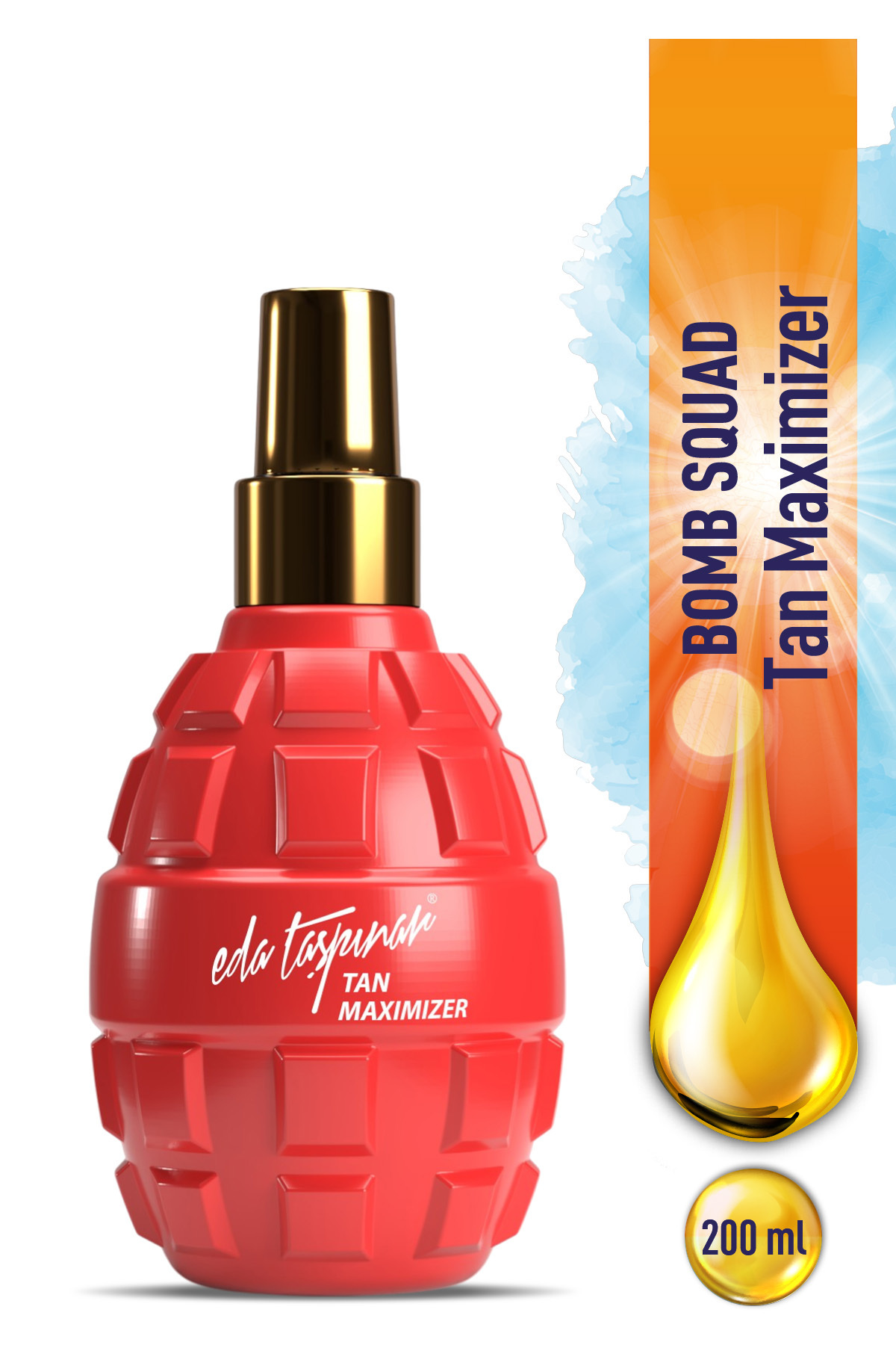 Eda Taşpınar Tan Maximizer Bronzluk Destekleyici Losyon – Nemlendirici Bakım & Bronz Görünüm 200 ml