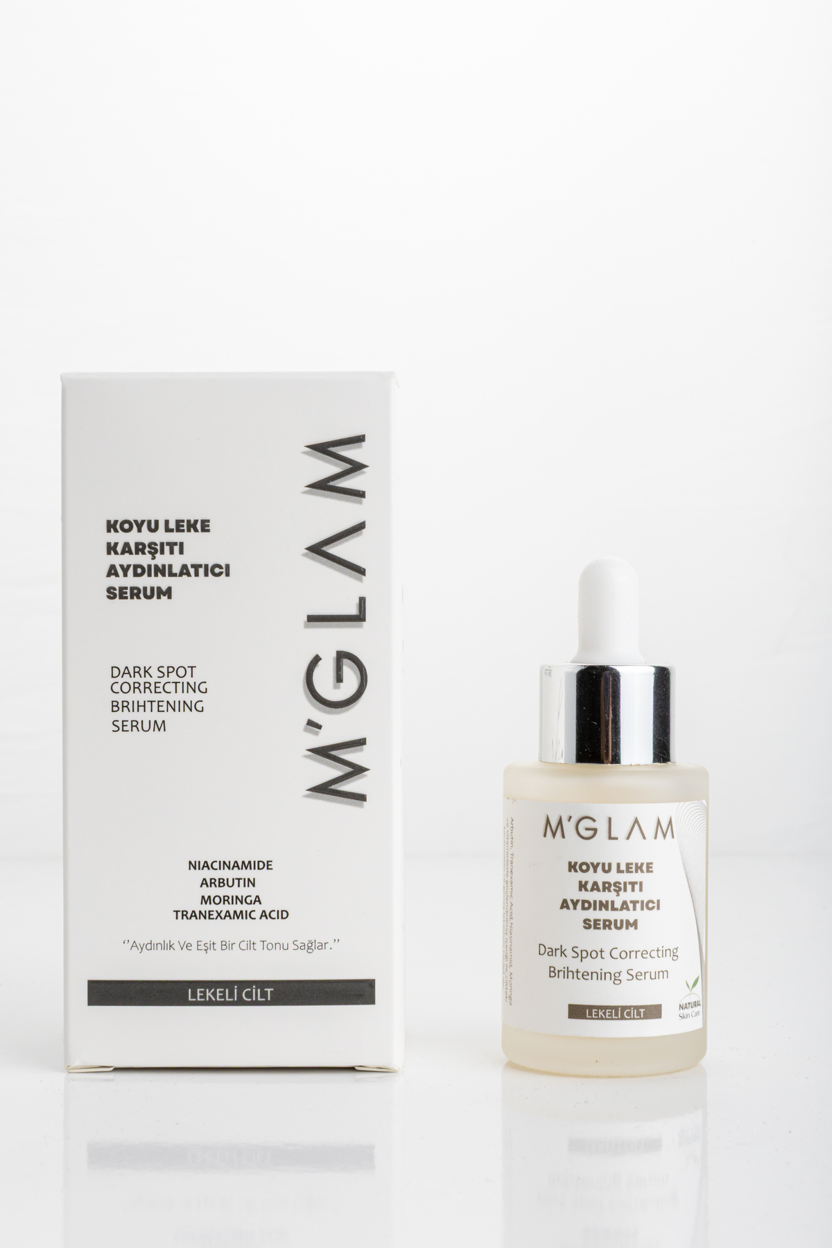 MGLAM Leke Karşıtı Niacinamide Serum – Niacinamide, Arbutin & Tranexamic Asitli