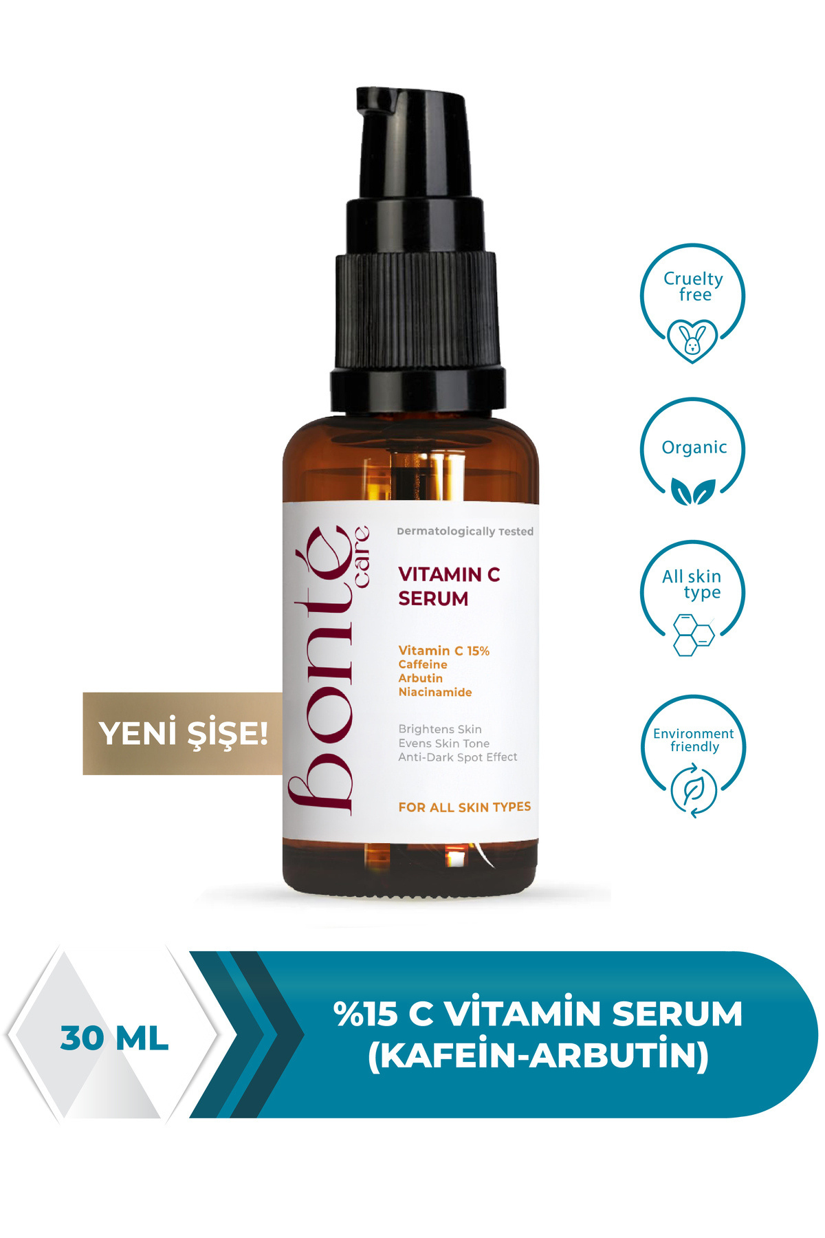 Bonté Care C Vitamini 15% Aydınlatıcı Serum 30 ml