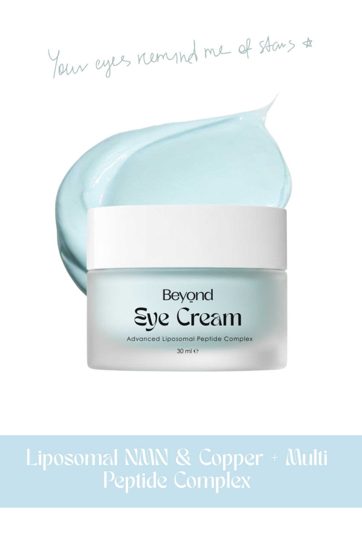 Beyond Handmade Eye Cream – Göz Altı Morluk, Şişkinlik ve İnce Çizgilere Karşı Bakım Kremi 30 ml