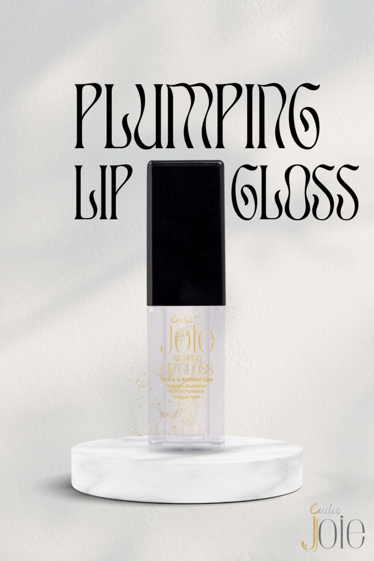 EmilieJoie Dolgunlaştırıcı Lip Gloss –YAKMA ETKİLİ– Plumping Dudak Parlatıcısı; Çekici Parlaklık ve Dolgun Etki