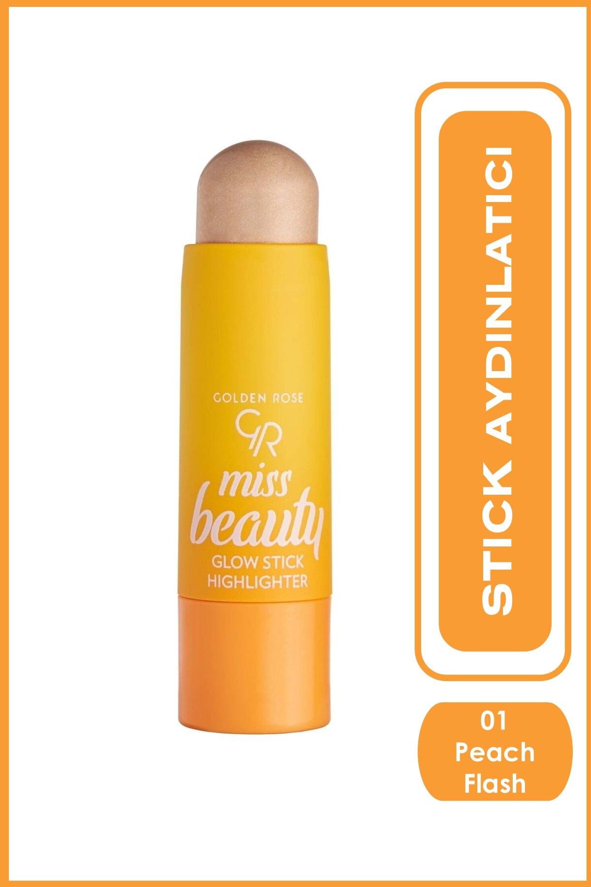 Golden Rose Miss Beauty Glow Stick Highlighter - Star Glow - Işıltılı Stik Aydınlatıcı