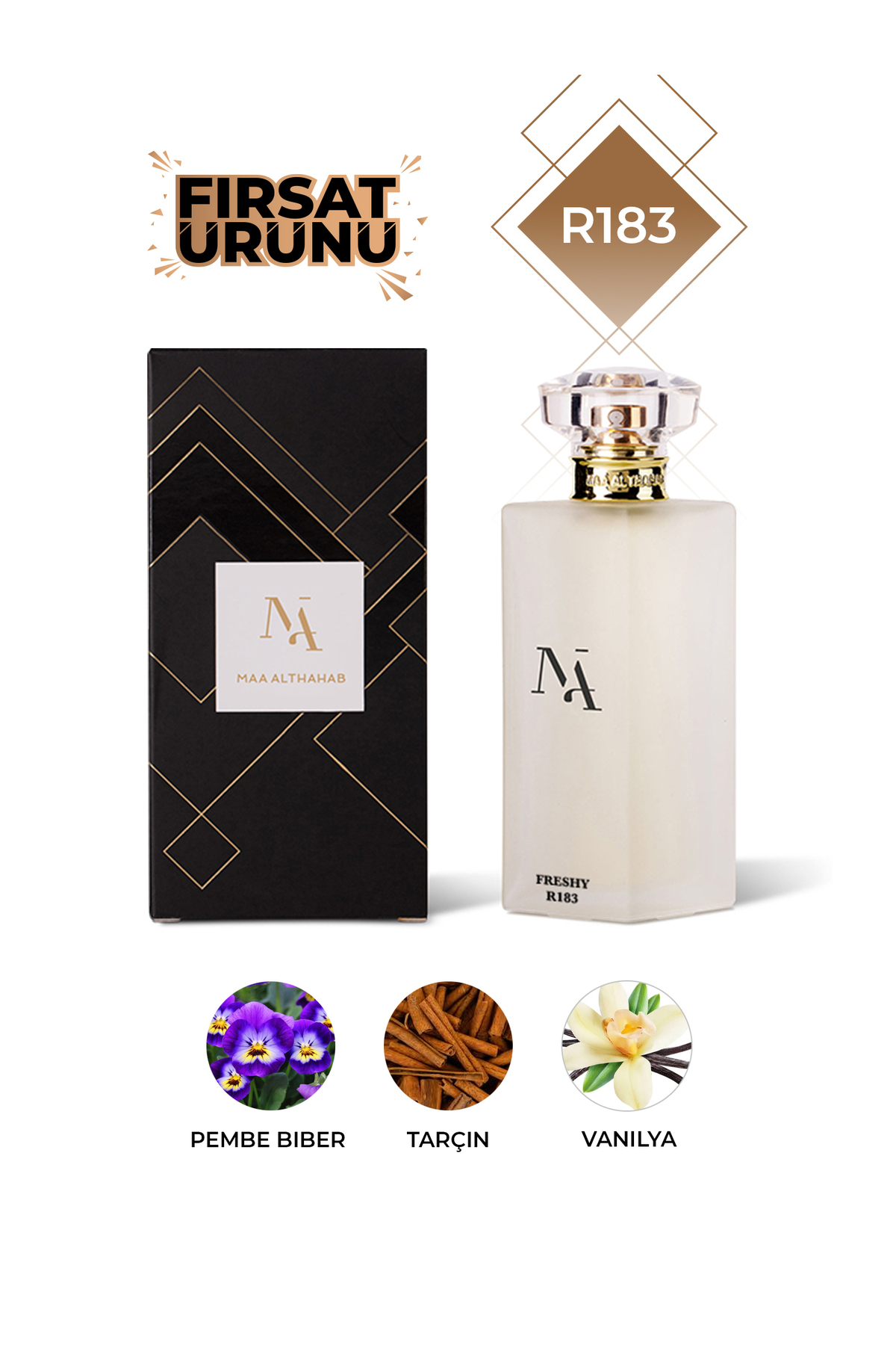 Maa Althahab R183 Fresh Unisex Parfüm 50ML