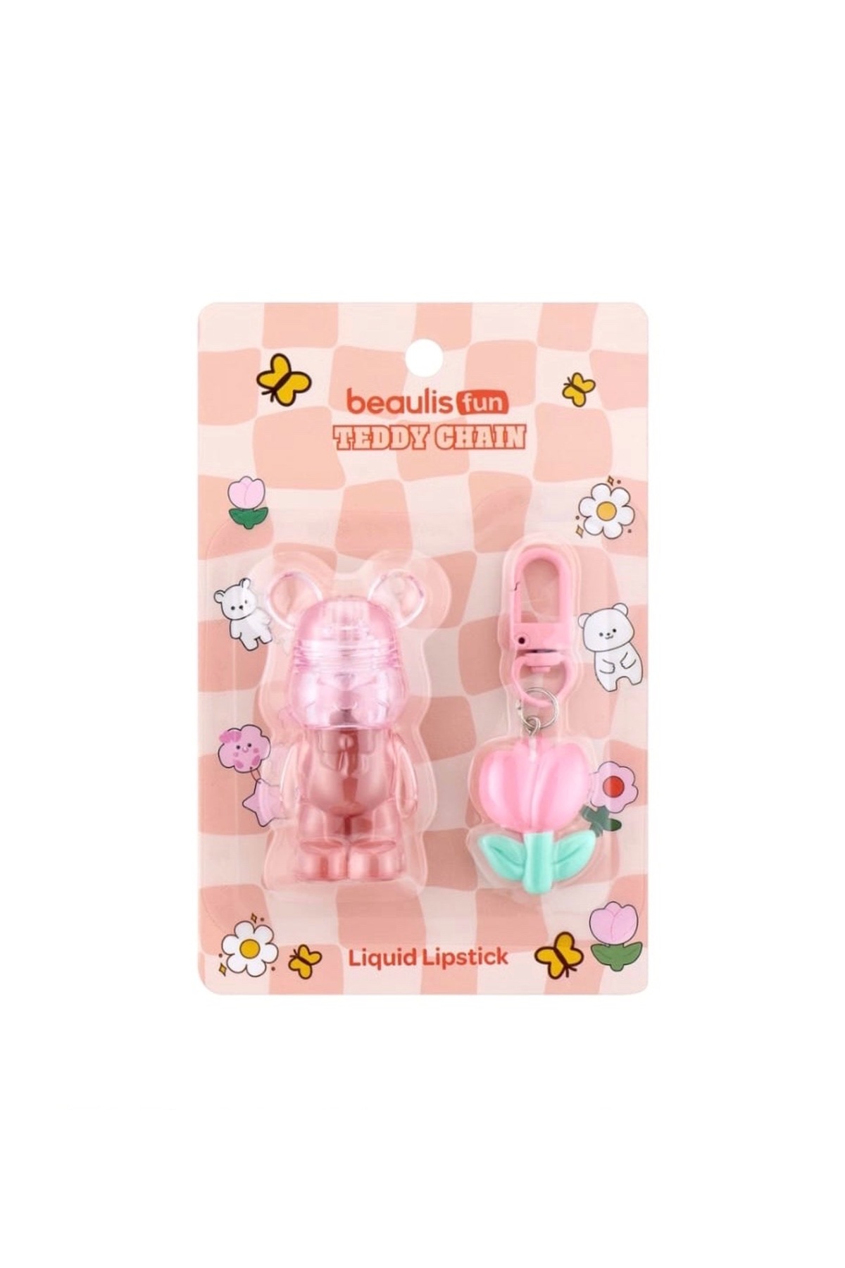 beaulis Fun Teddy Chain Likit Ruj 116 Fuzzy Cacao