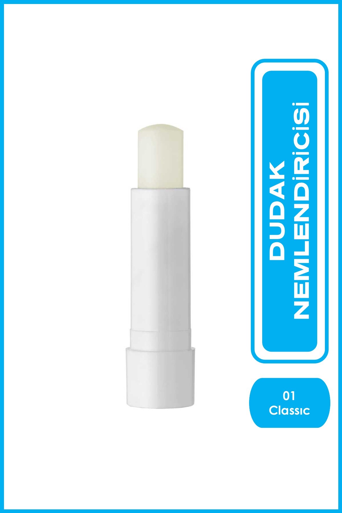 Golden Rose Lip Balm No: 01 Classic SPF 15 - Klasik Dudak Nemlendiricisi