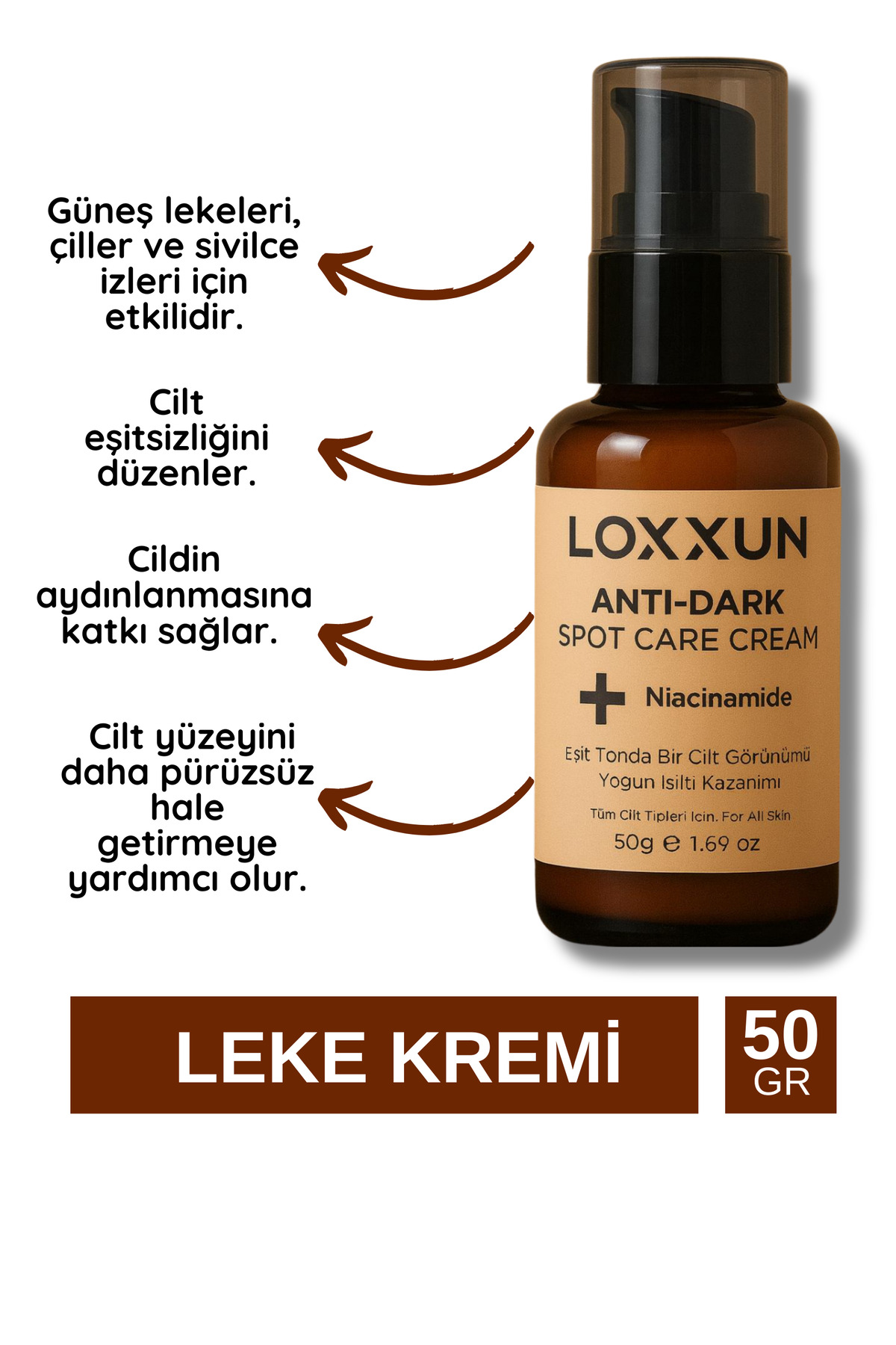 LOXXUN Leke Kremi 50gr