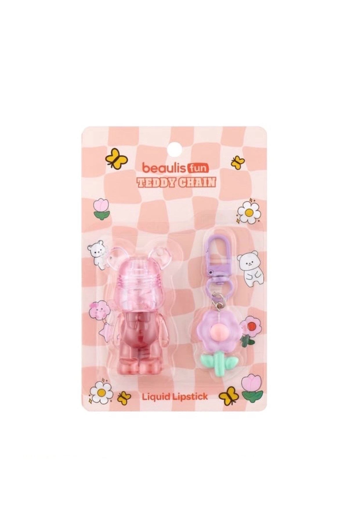 beaulis Fun Teddy Chain Likit Ruj 211 Tedy Rose