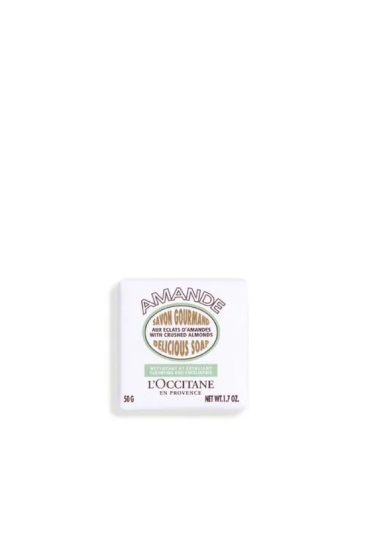 L'Occitane Almond Soap - Badem Sabun, Ölü Deri &Kuruluk Giderici – Geleneksel Katı Formül, Pürüzsüz, Nemli Cilt