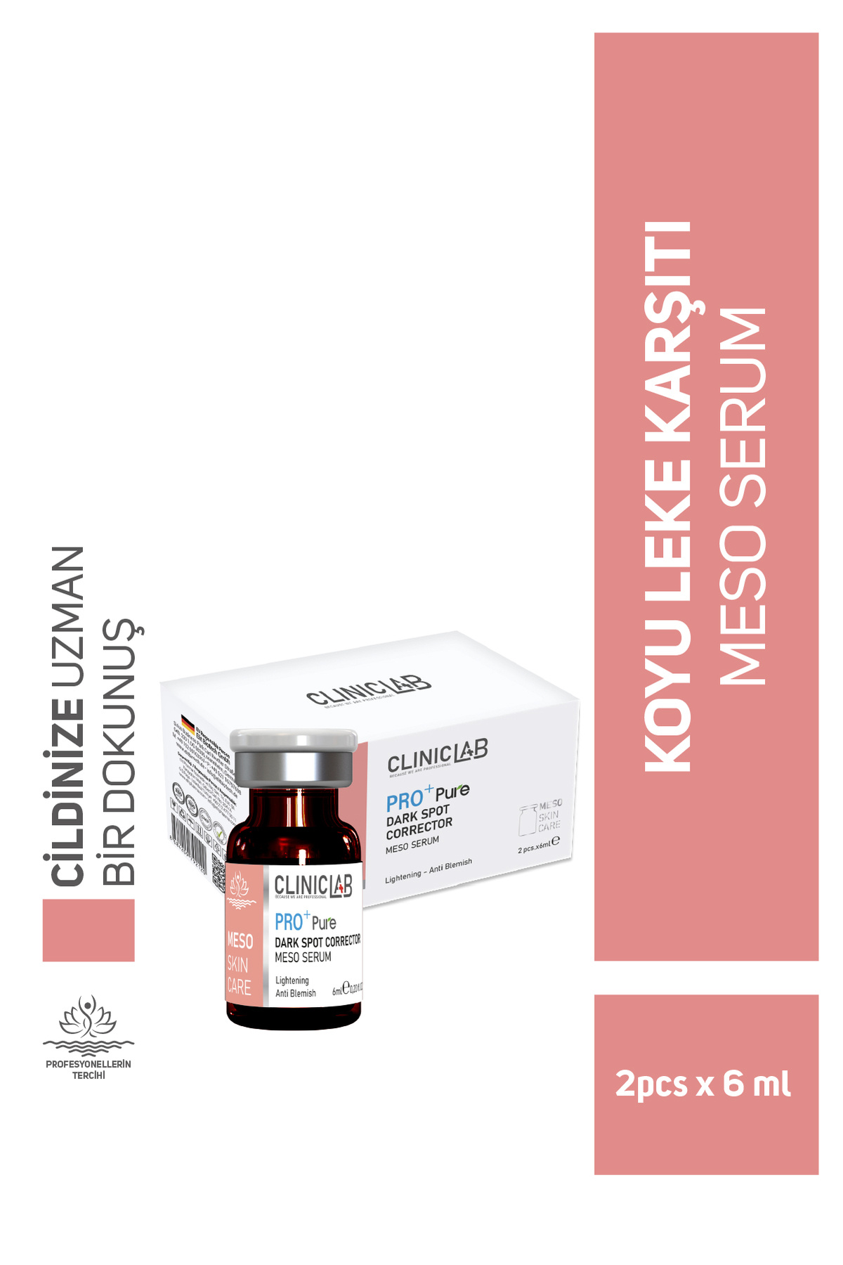 Cliniclab Koyu Leke Karşıtı Meso Serum 6 ml X 2 Adet