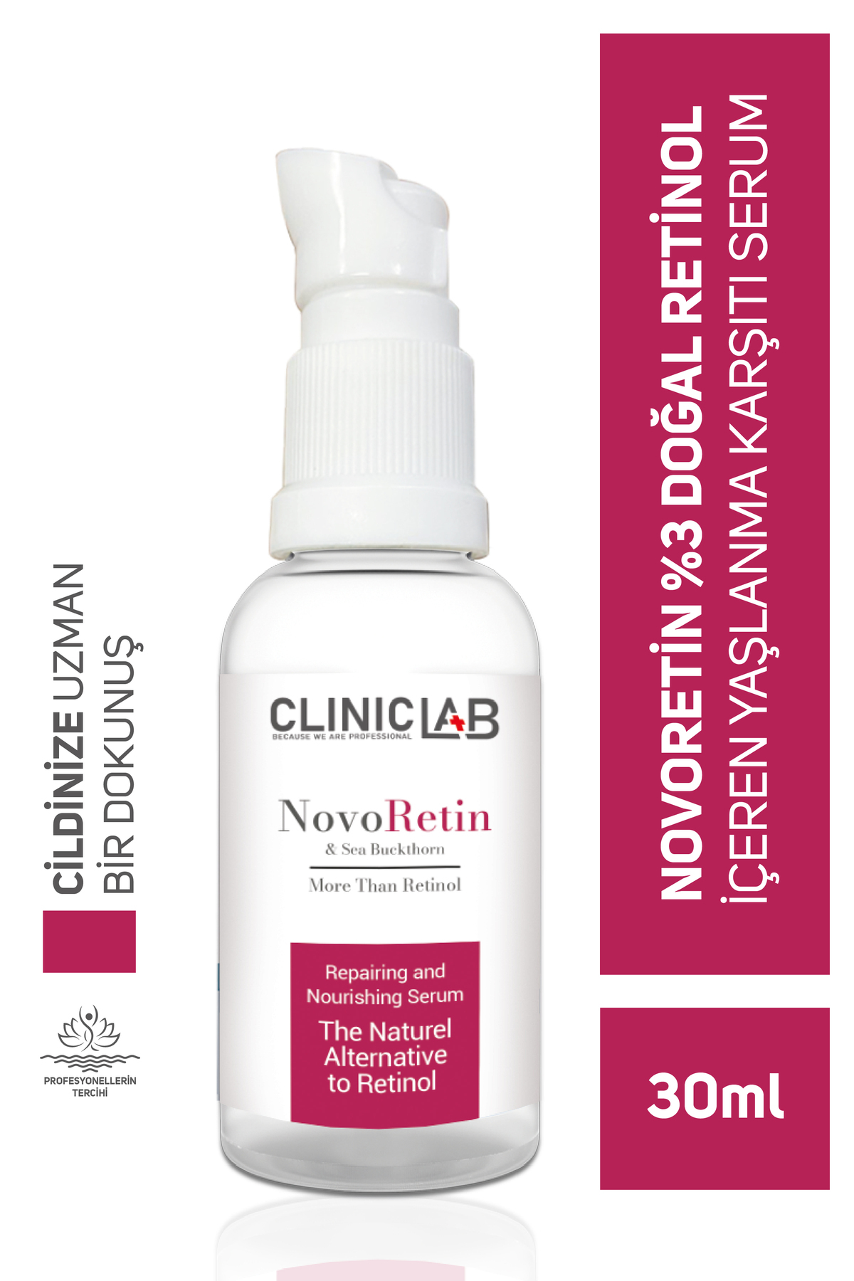 Cliniclab Novoretin %3 Doğal Retinol Içeren Yaşlanma Karşıtı Serum 30 ml