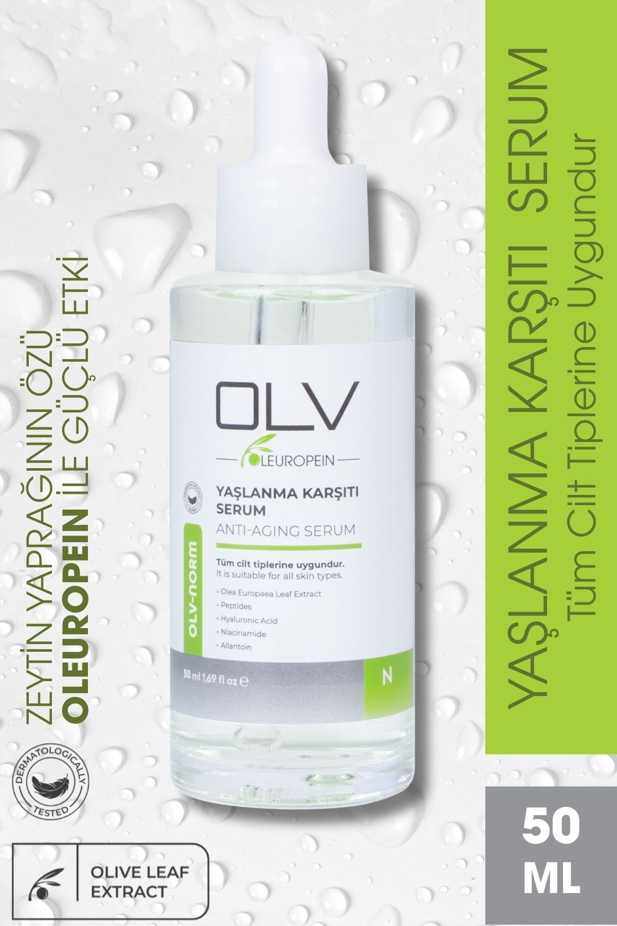 OLV Norm Yaşlanma Karşıtı Ve Onarıcı Cilt Bakım Serumu 50 ml