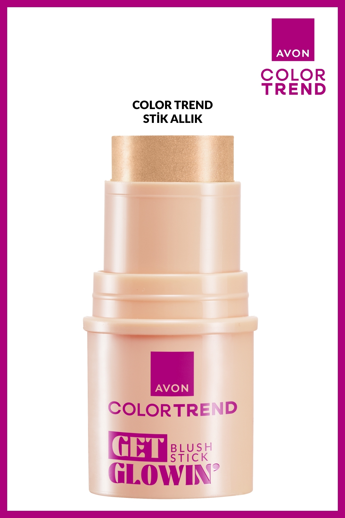 AVON Color Trend Stik Allık - Angel Kiss