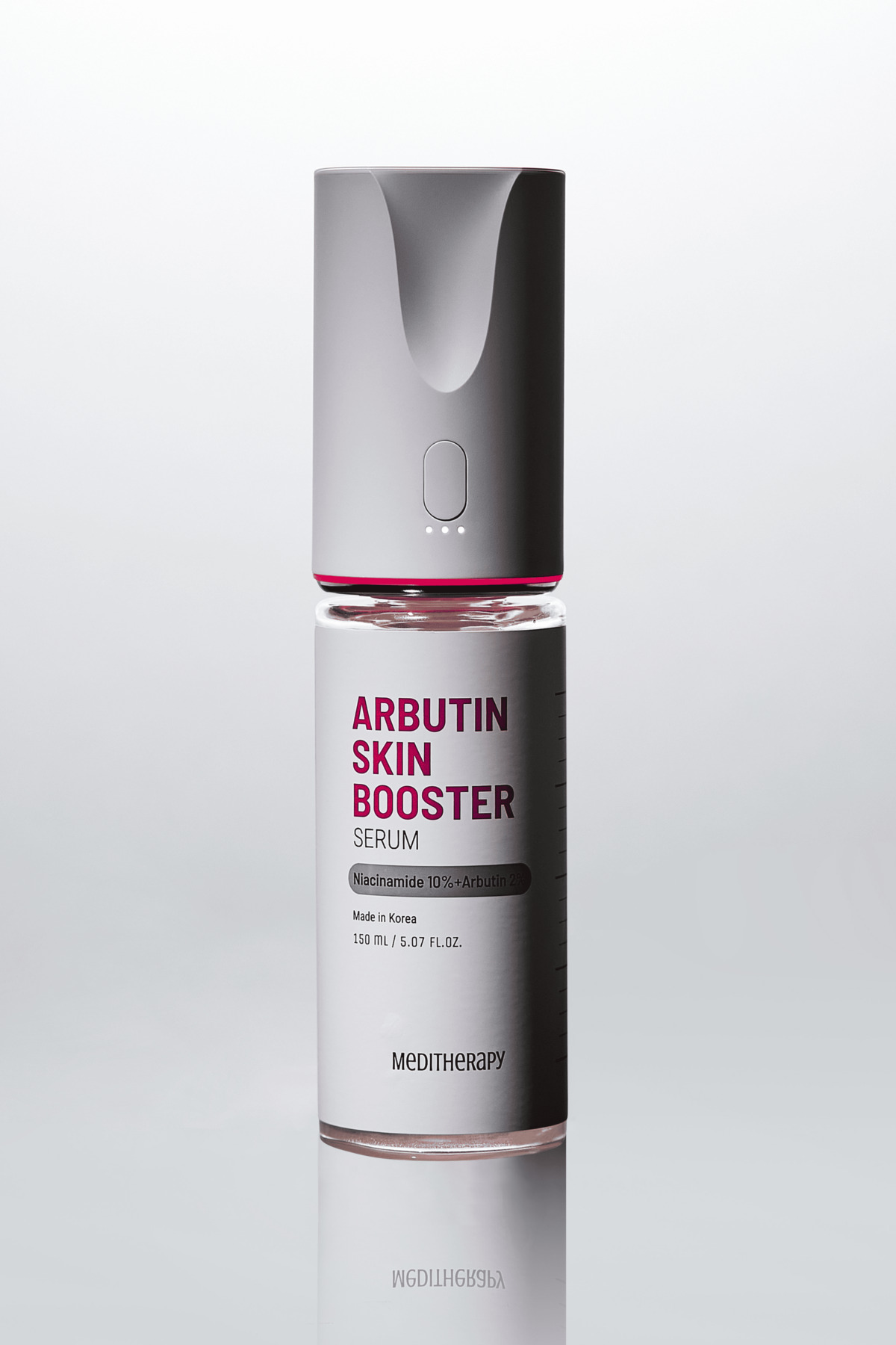 MEDITHERAPY Arbutin Skin Booster Serum & Booster Cap Leke Karşıtı Aydınlatıcı Cilt Serumu ve Cihazı