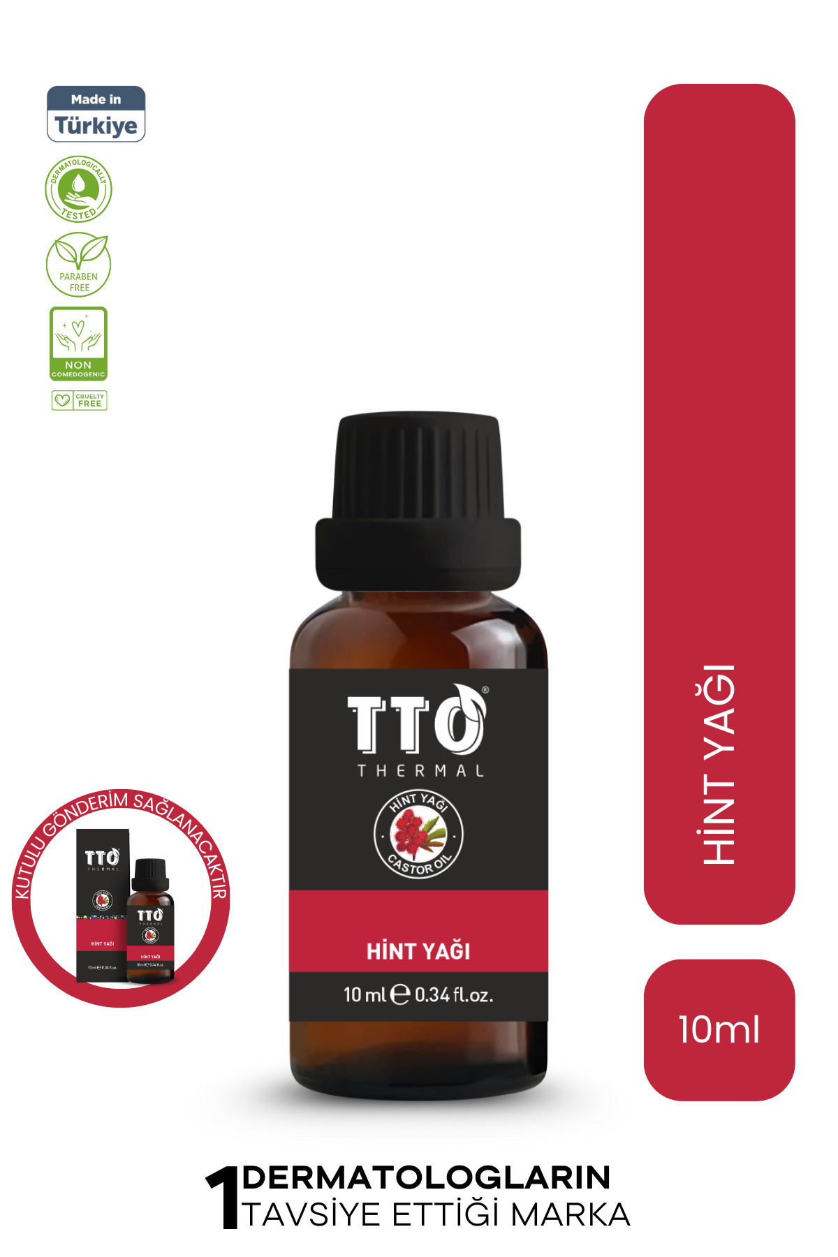 TTO Hint Yağı – Besleyici & Uzatıcı Saç Bakım Yağı 10 ml