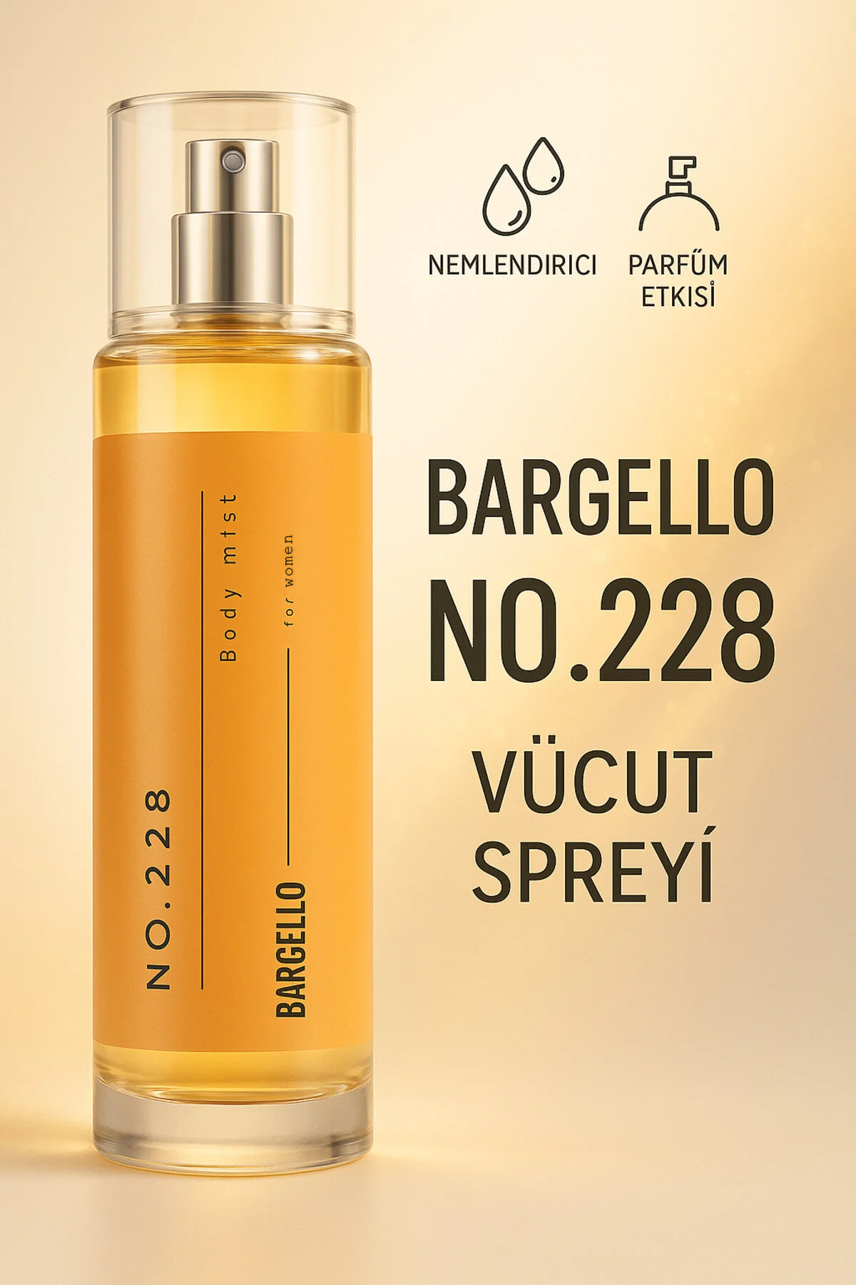 Bargello No.228 Kadın Vücut Spreyi 210 ML