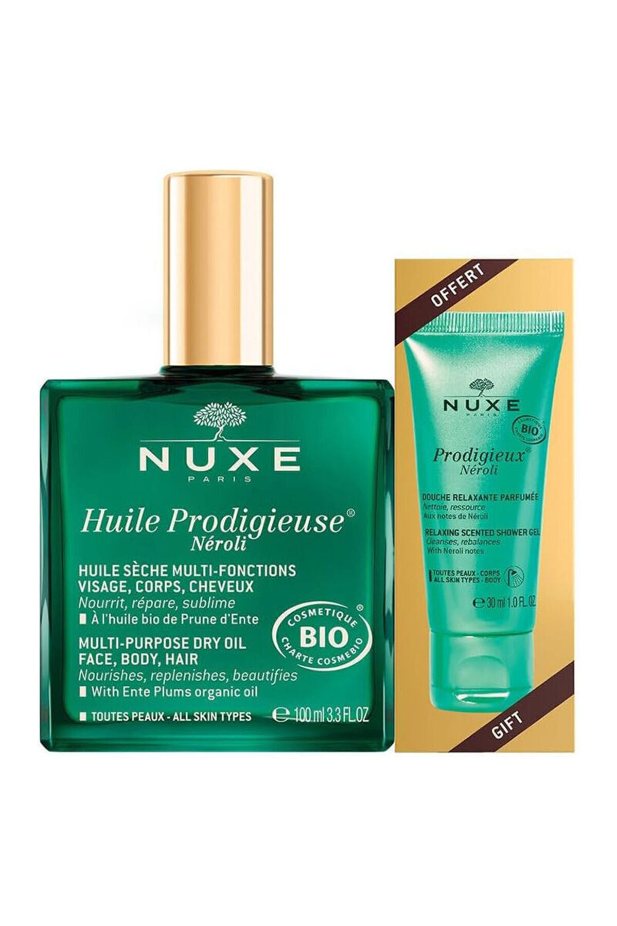 Nuxe Huile Prodigieuse Neroli Besleyici ve Yumuşatıcı Özelliği İle Çok Amaçlı Kuru Yağ 30 ml